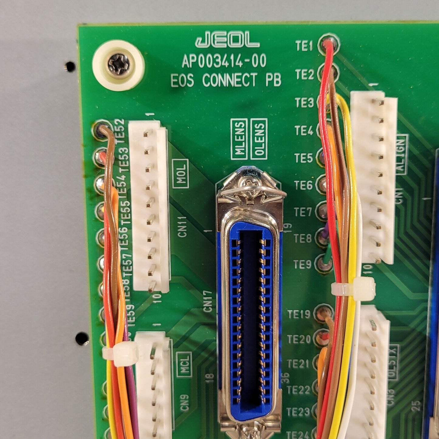 Jeol Back Plane CPU Assembly From Jeol SM67010BU Electron Microscope Control