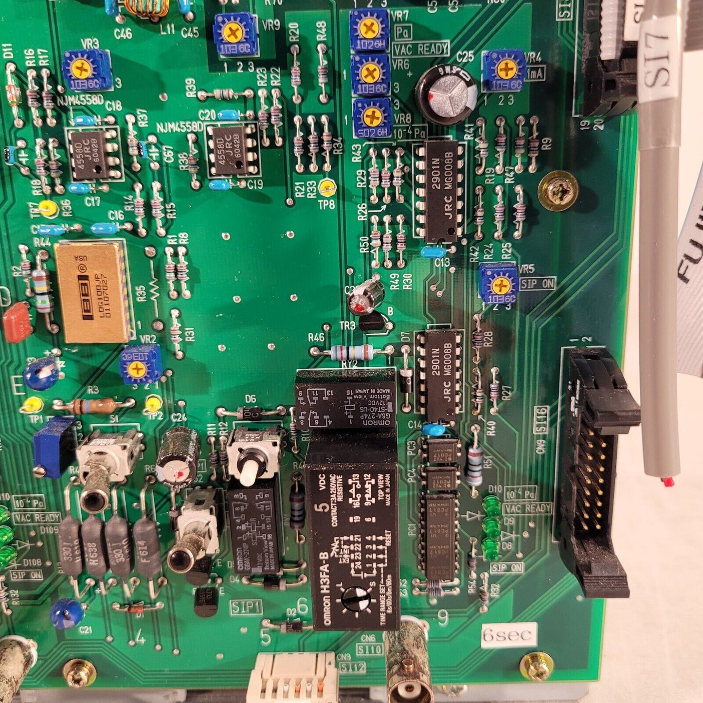 Jeol Power Supply Breaker Box SIP BAKE PB AP003940-00 From Jeol SM67010BU