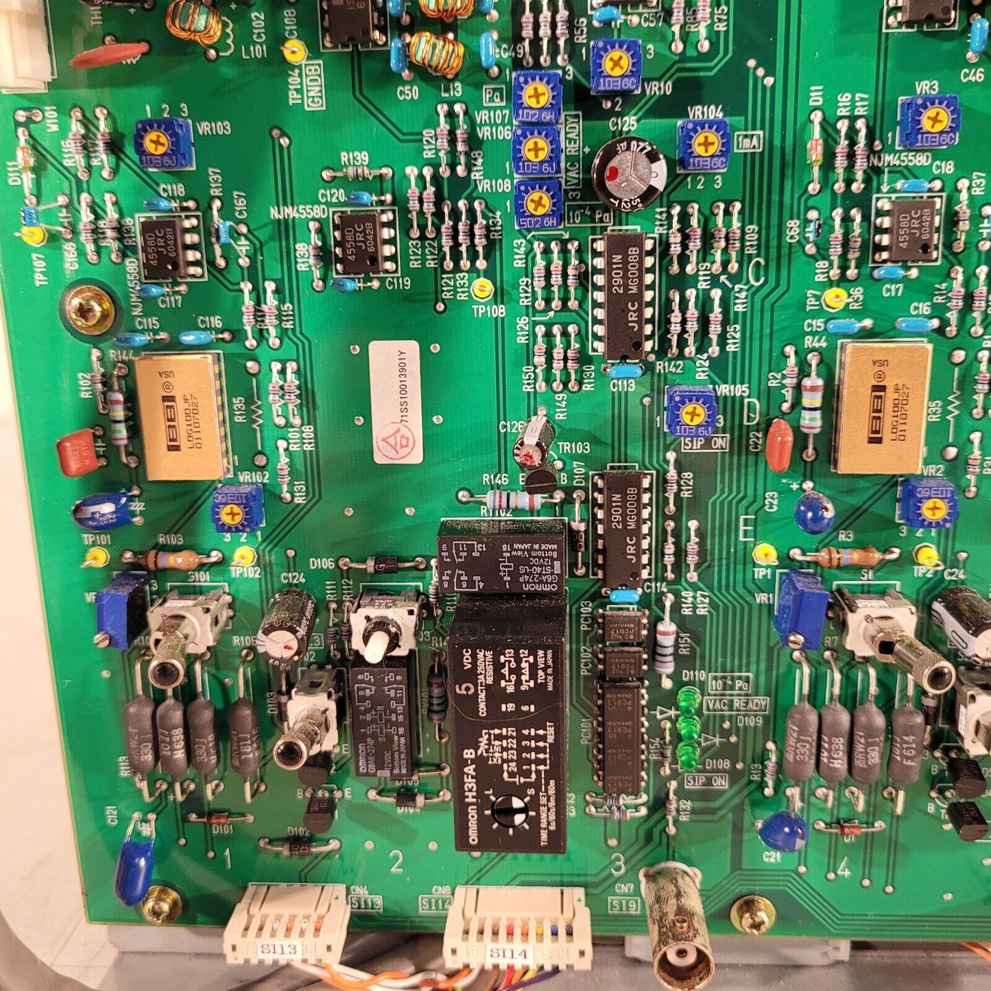 Jeol Power Supply Breaker Box SIP BAKE PB AP003940-00 From Jeol SM67010BU
