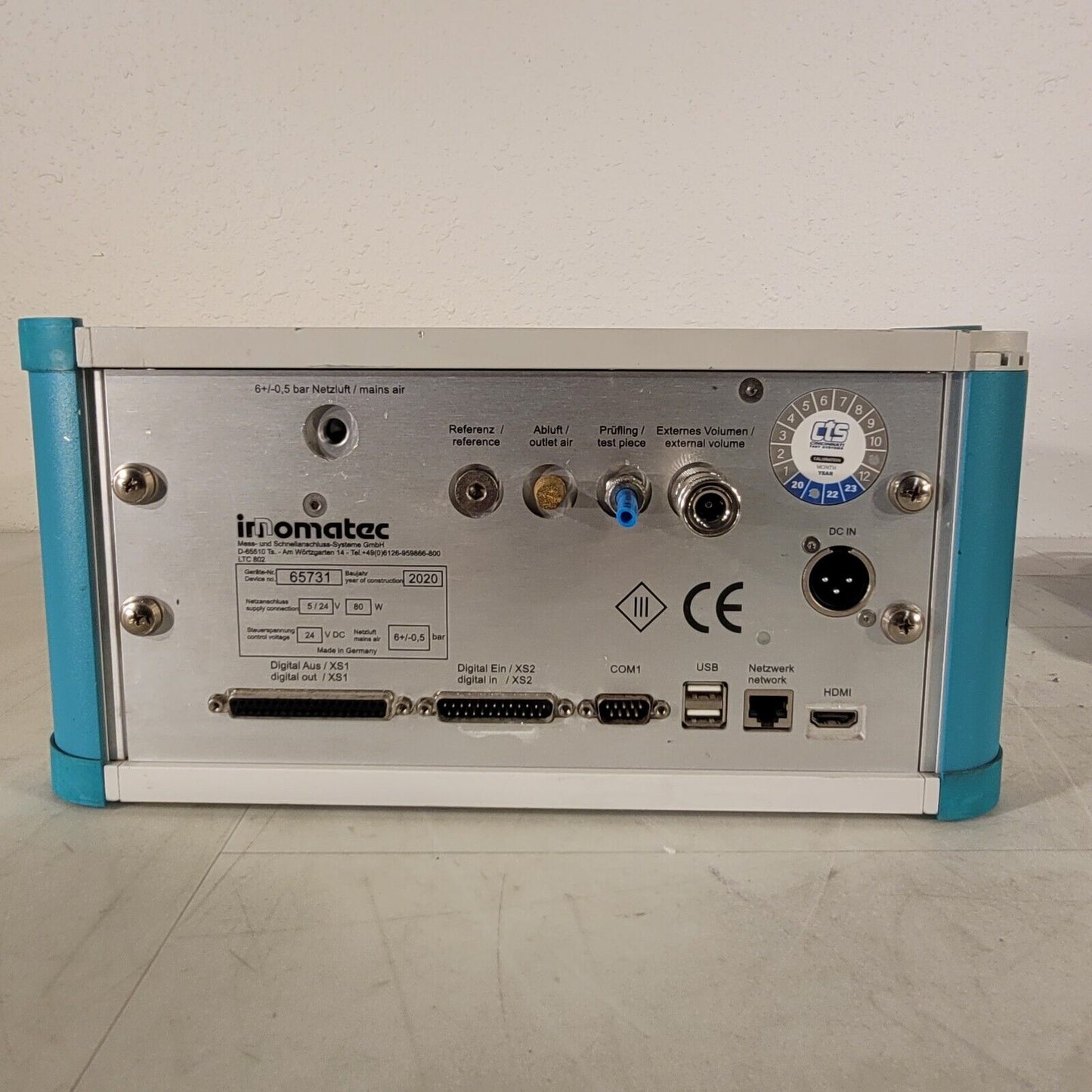 UNTESTED Innomatec LTC-802 Leak Test Computer 65731 6+/-0.5 Bar