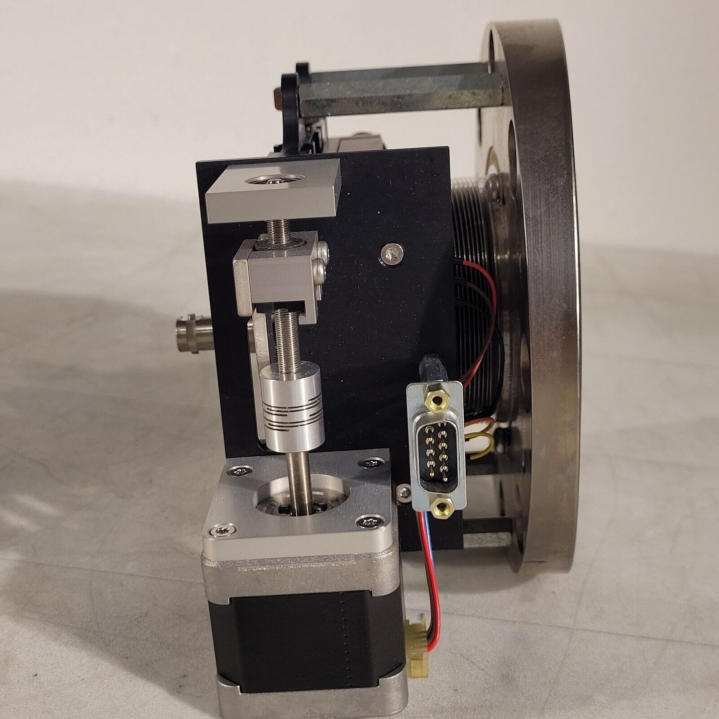 Bruker Silicon Ion Detector 6" Vacuum Flange Adjustable Bellows 229895.00191