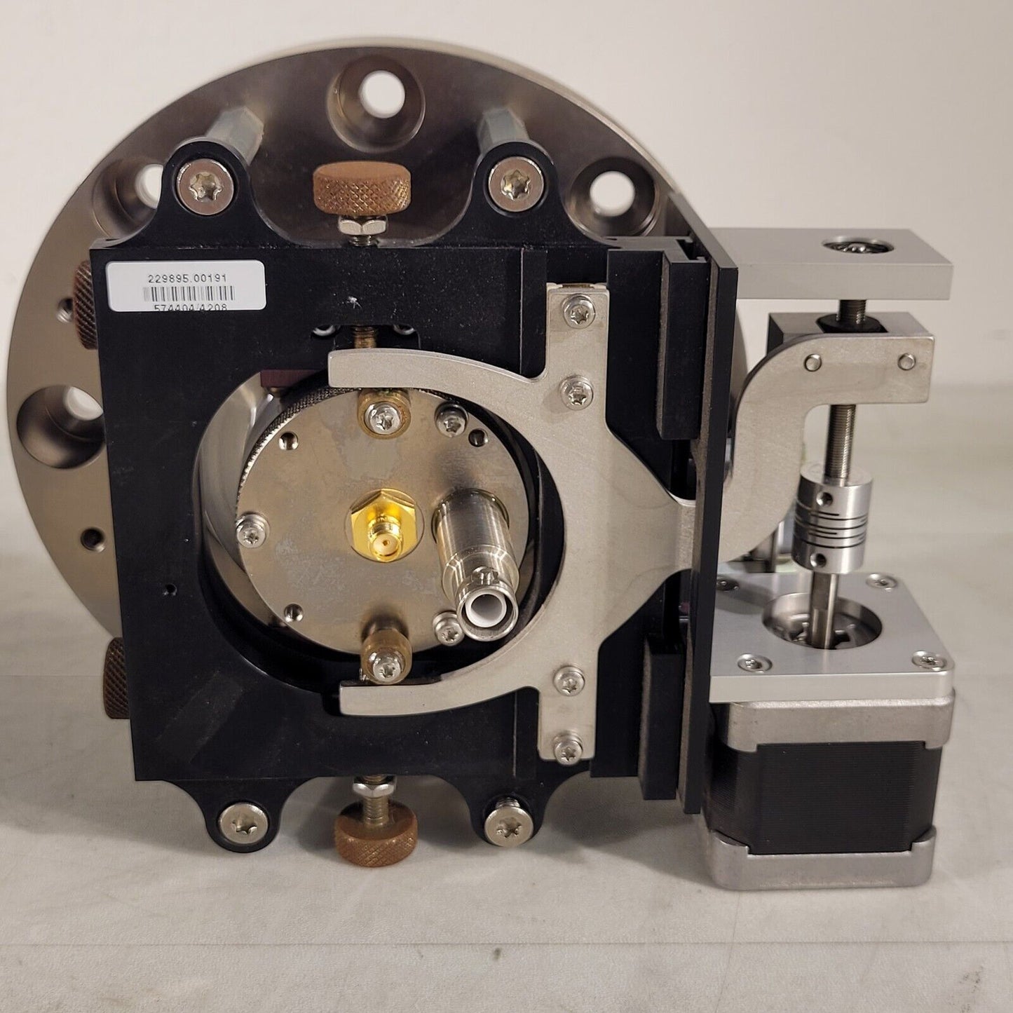 Bruker Silicon Ion Detector 6" Vacuum Flange Adjustable Bellows 229895.00191
