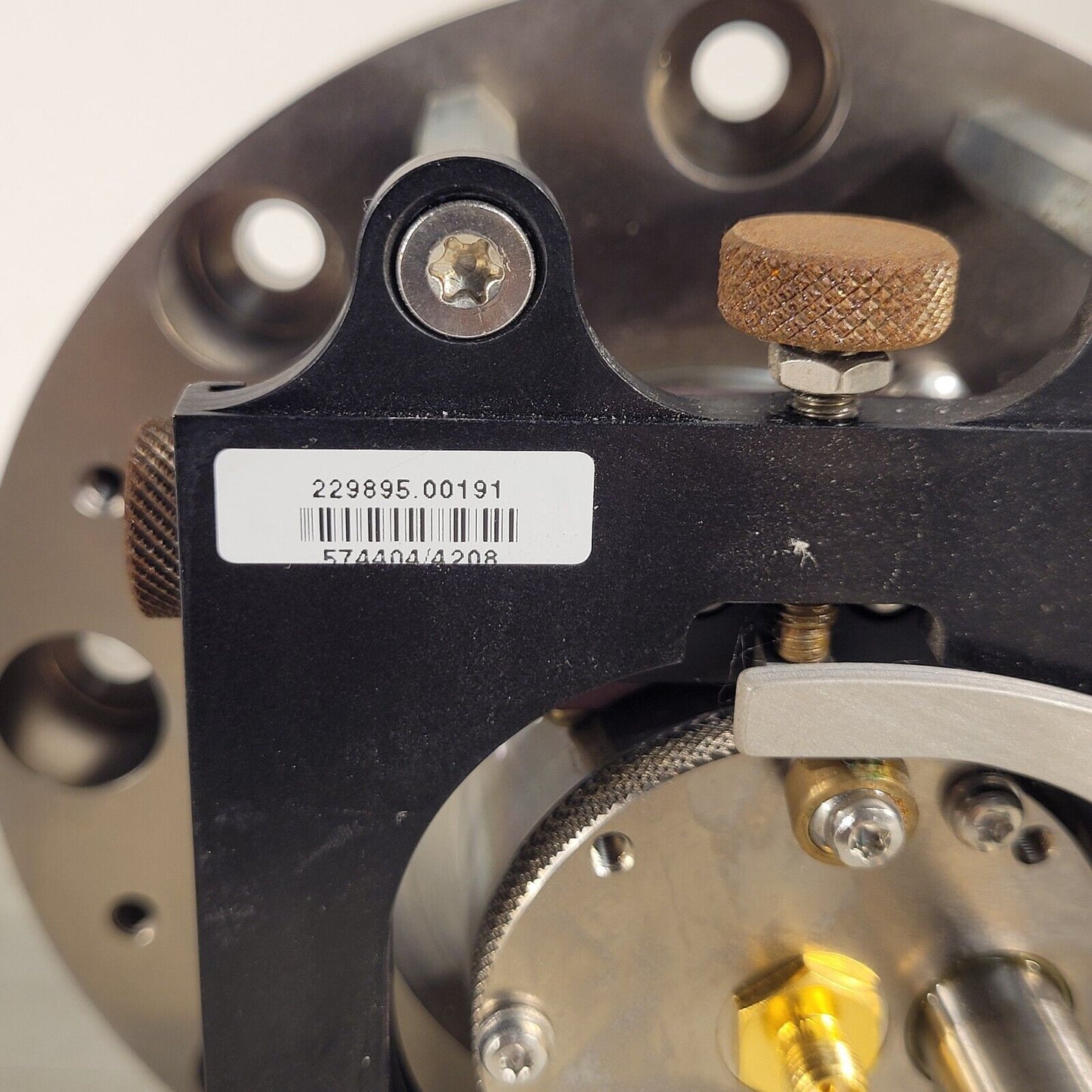 Bruker Silicon Ion Detector 6" Vacuum Flange Adjustable Bellows 229895.00191