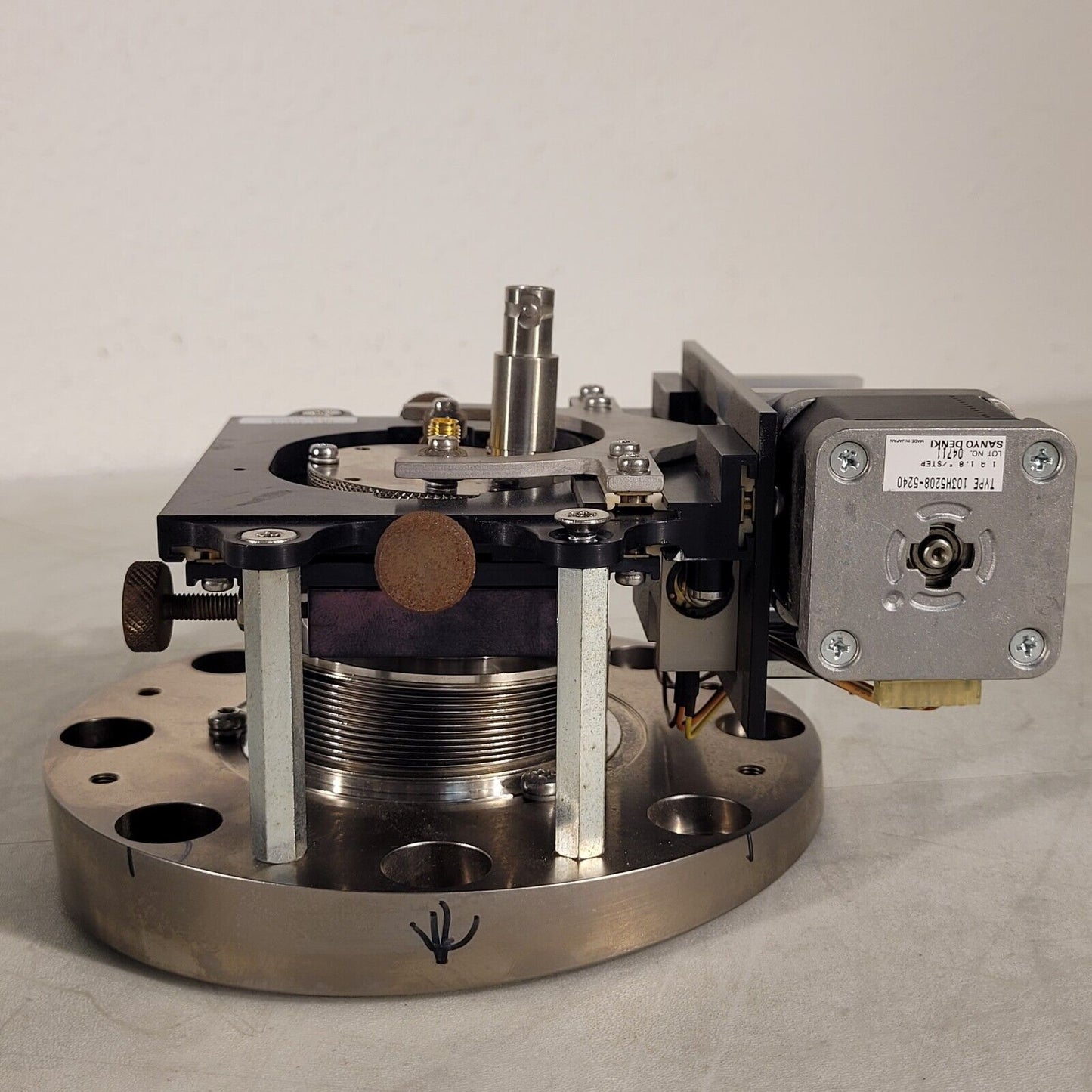 Bruker Silicon Ion Detector 6" Vacuum Flange Adjustable Bellows 229895.00191