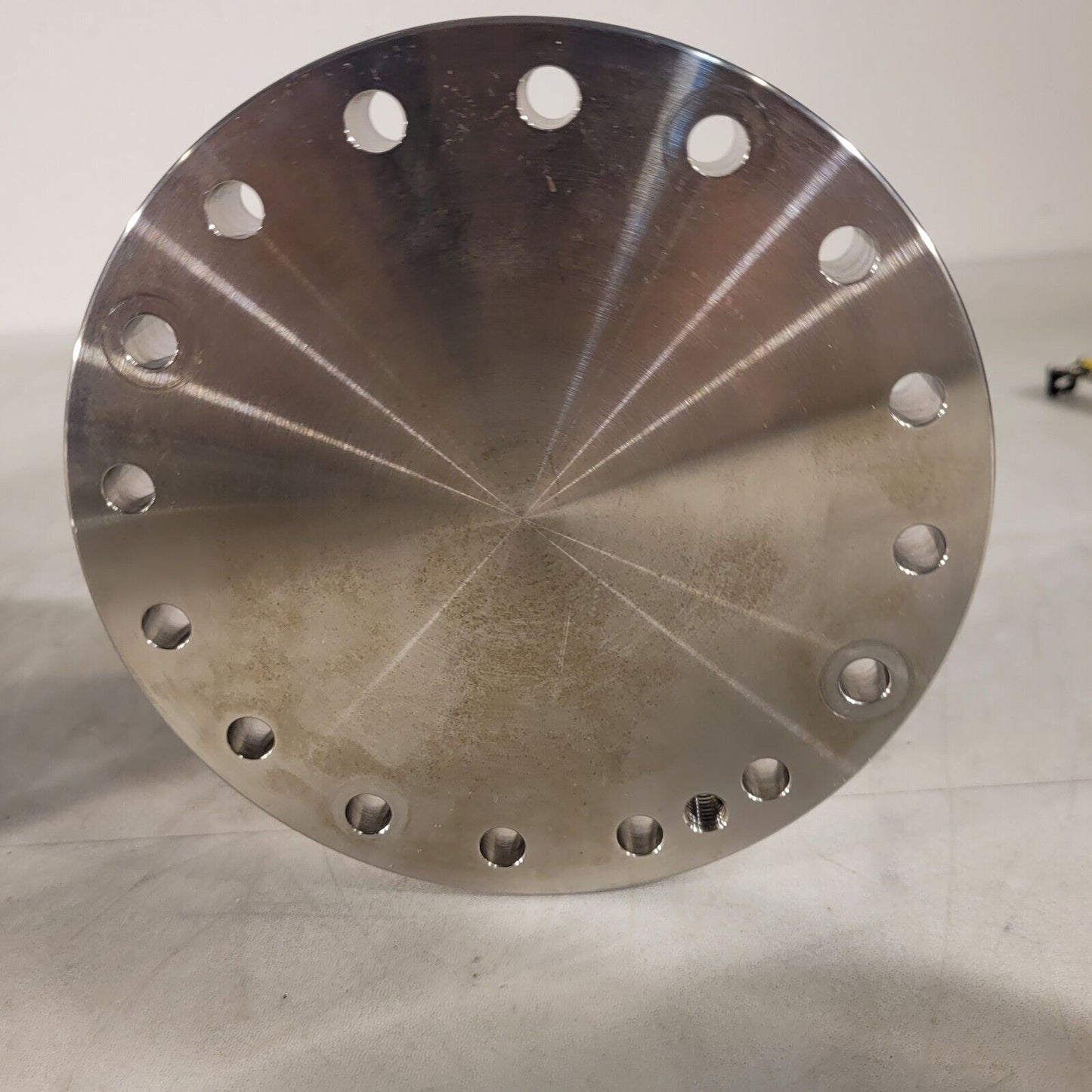 6" CF High Vacuum Conflat Blank Flange DN100CF Knife Edge In Great Condition
