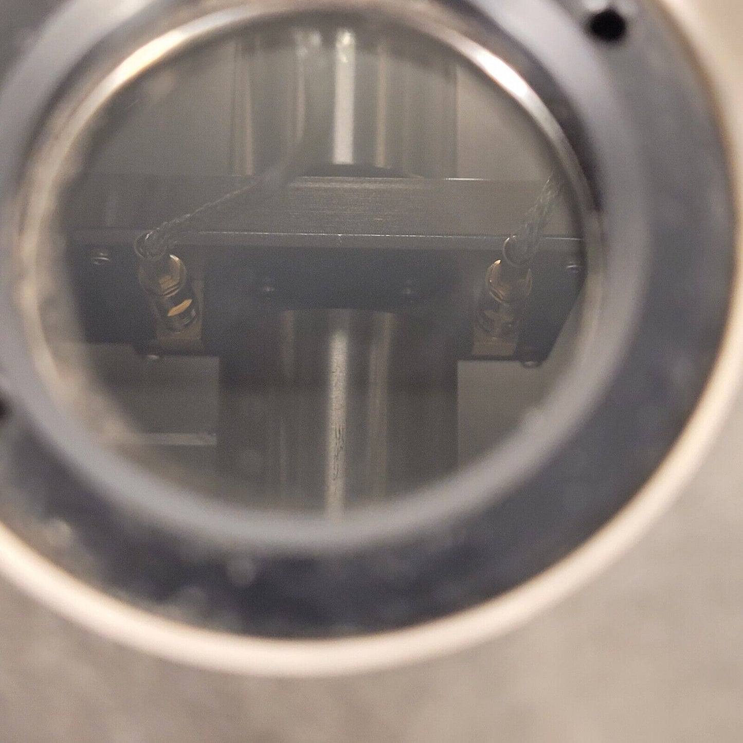 Bruker 247851.00047 High Vacuum Chamber 4.5" CF DN63CF Flanges 3x Viewports