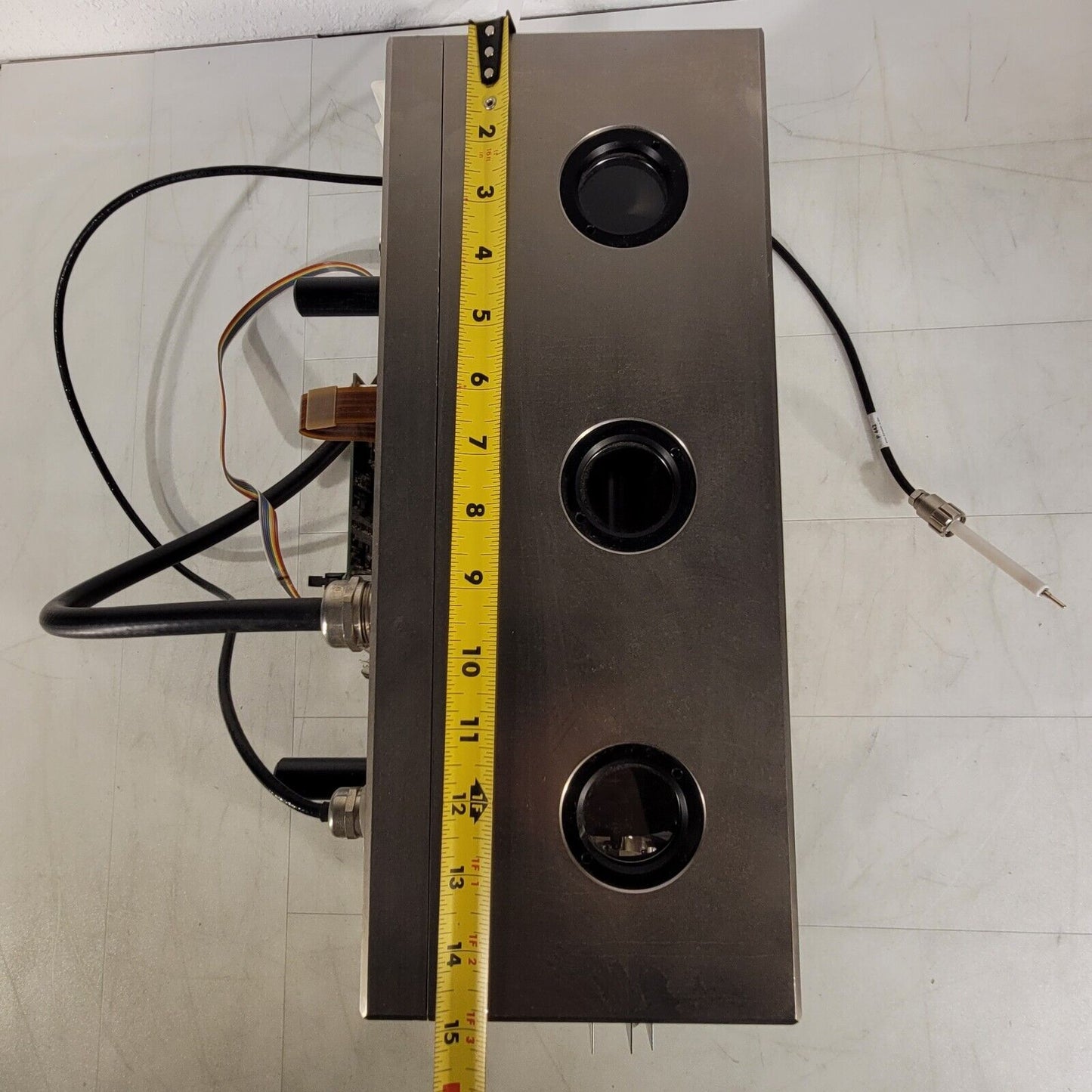 Bruker 247851.00047 High Vacuum Chamber 4.5" CF DN63CF Flanges 3x Viewports