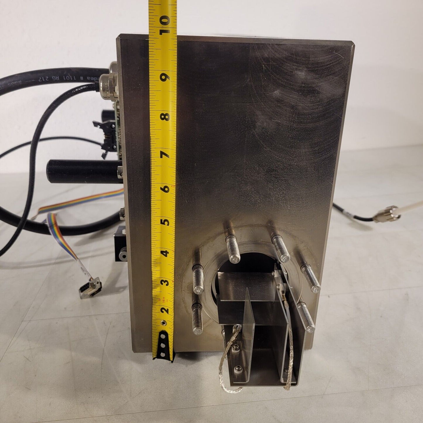 Bruker 247851.00047 High Vacuum Chamber 4.5" CF DN63CF Flanges 3x Viewports