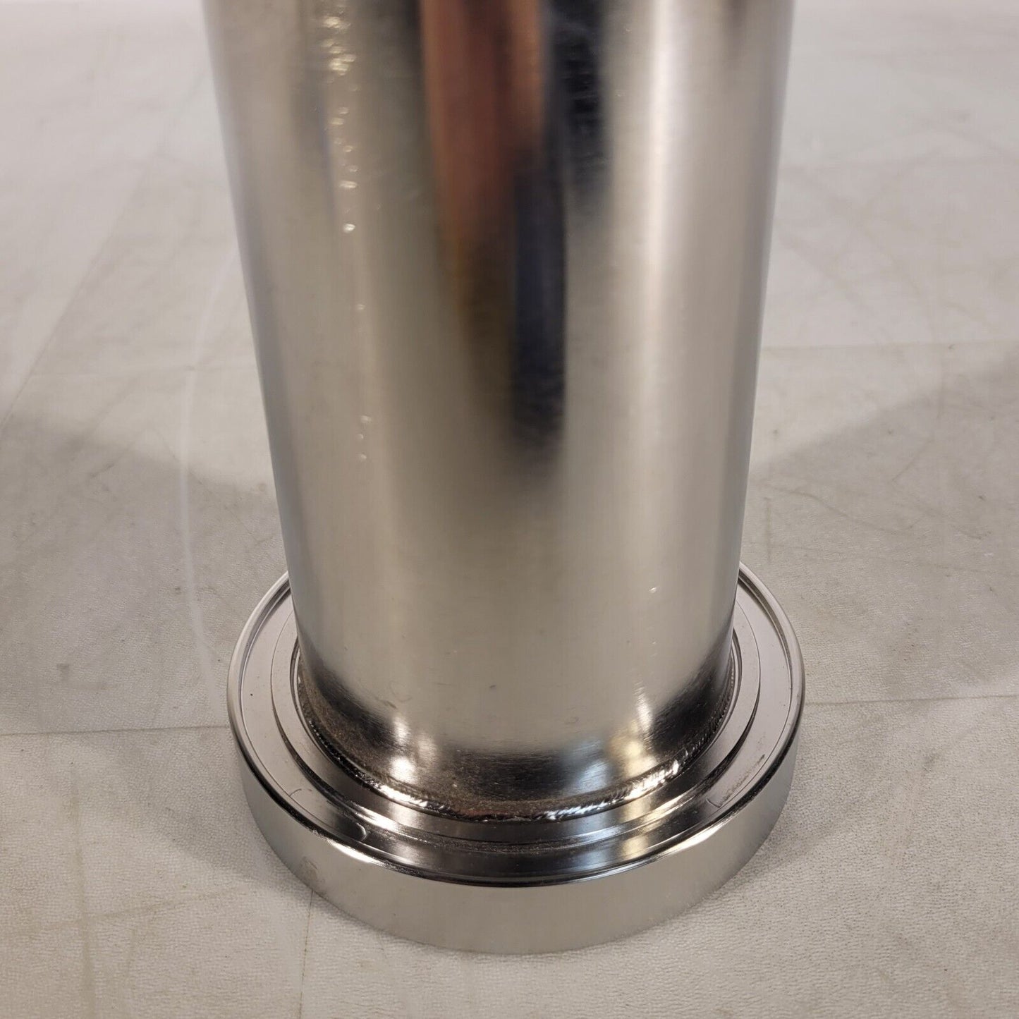 Bruker 4.5" DN63CF Conflat To 4.5" ISO-K 63 ISO63-K High Vacuum Flange Stainless