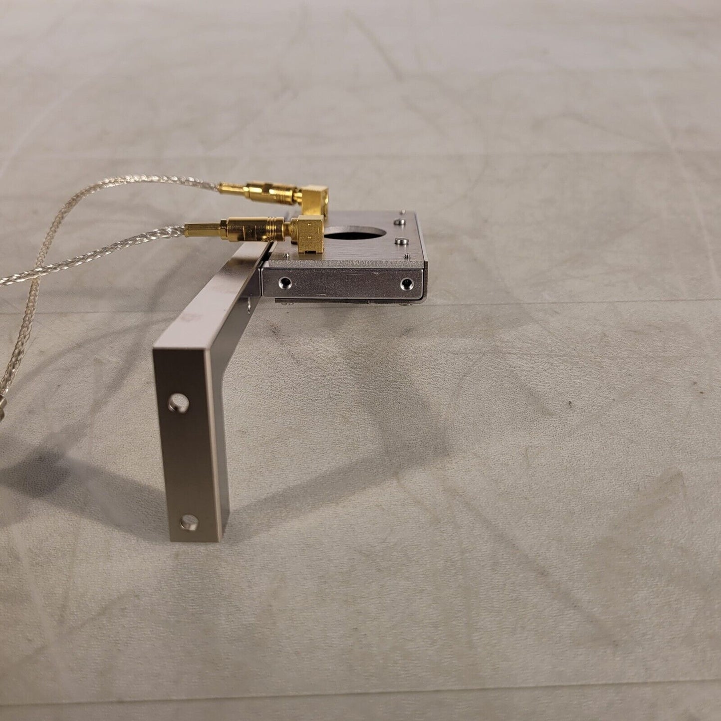 Ion Guide Detector Charged Plates 2x BNC Connectors From Bruker Ultraflex II