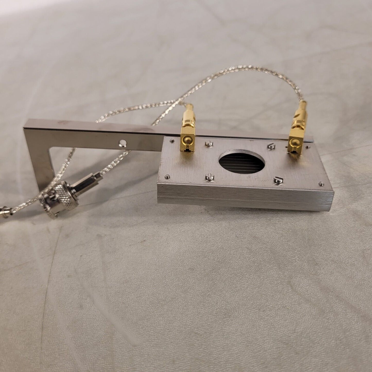Ion Guide Detector Charged Plates 2x BNC Connectors From Bruker Ultraflex II