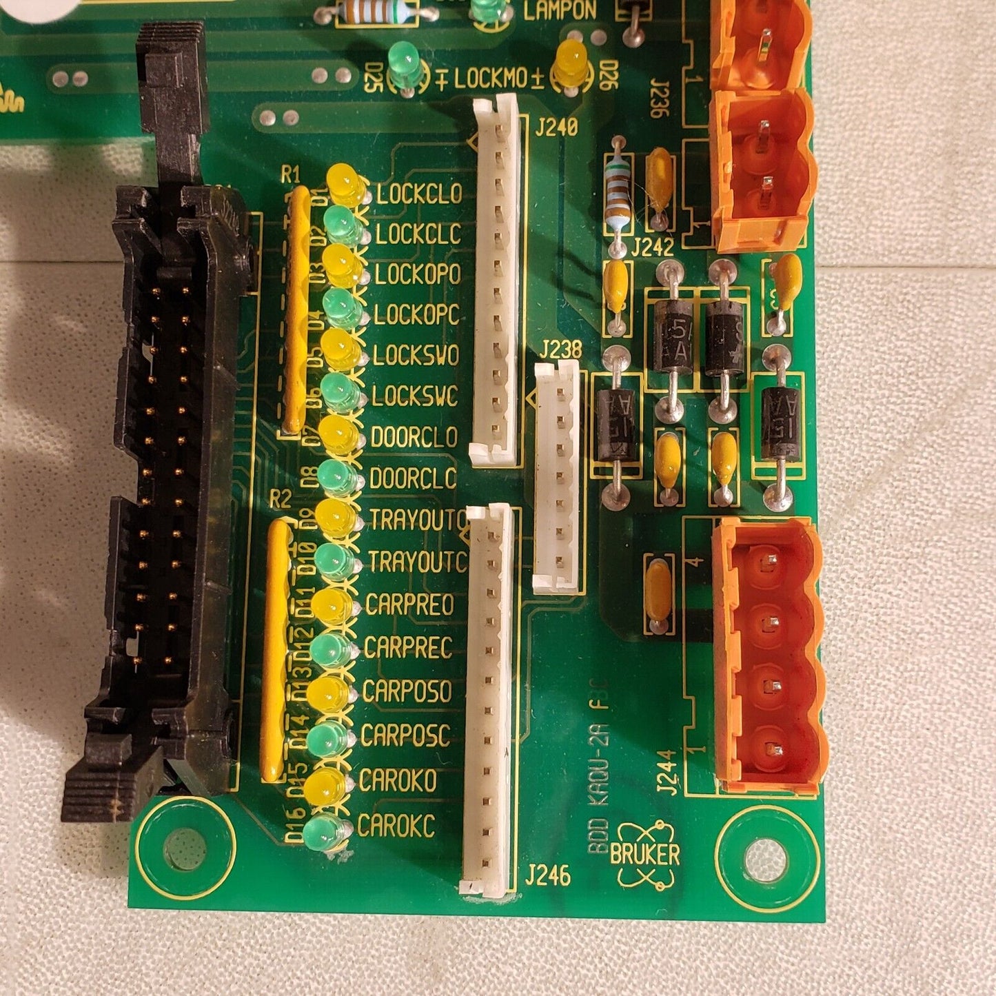 Bruker 256875.00259-I Control Board BDD KAOU-2A FC From Bruker Ultraflex II
