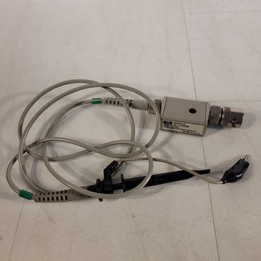 HP Hewlett Packard 10431A Oscilloscope Probe 10:1 500MHz 1M Ohm 6.5pF, Clip Tip