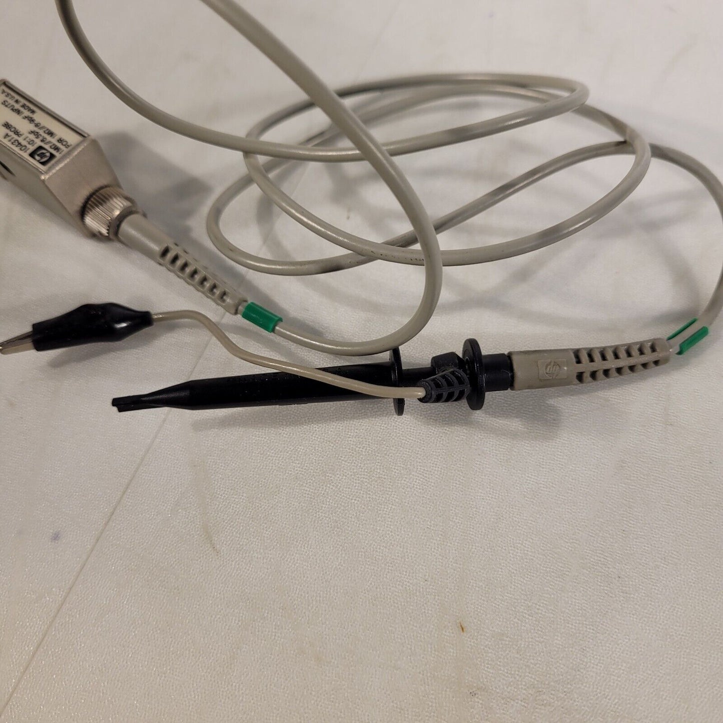 HP Hewlett Packard 10431A Oscilloscope Probe 10:1 500MHz 1M Ohm 6.5pF, Clip Tip