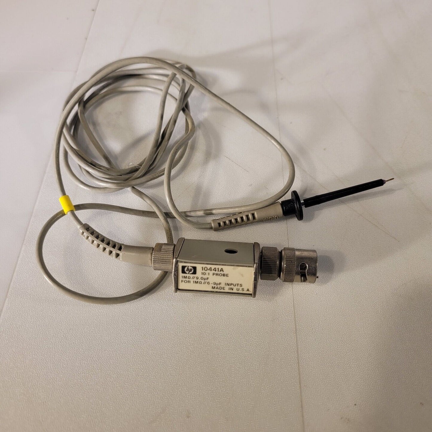 HP Hewlett Packard 10441A Oscilloscope Probe 10:1 500MHz 1M Ohm 9.0pF