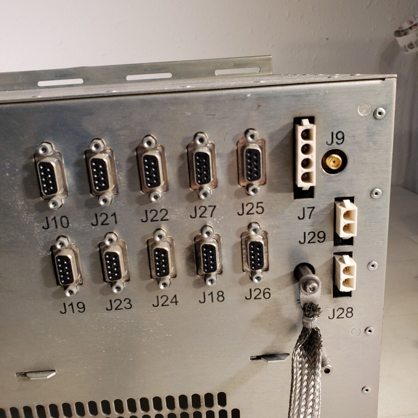 Perkin Elmer 002216F Backplane Box MDS SCIEX From Elan 9000 Mass Spectrometer