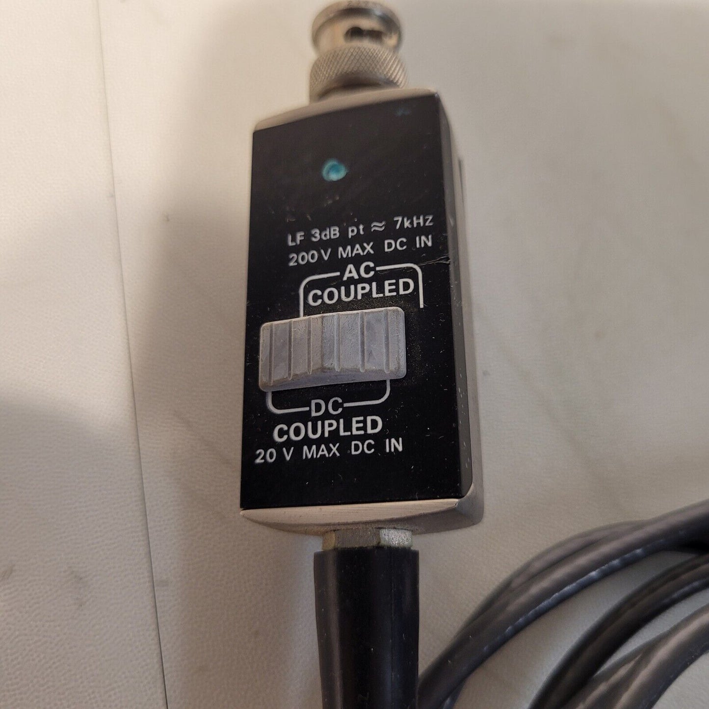 Tek Tektronix P6048 Oscilloscope Probe 10x 7kHz 1K Ohm 1pF AC/DC Coupled