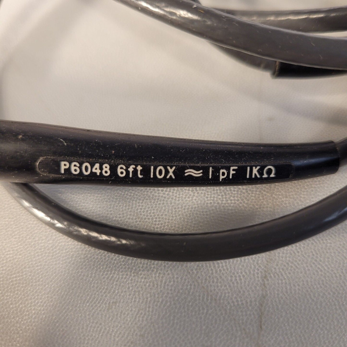 Tek Tektronix P6048 Oscilloscope Probe 10x 7kHz 1K Ohm 1pF AC/DC Coupled