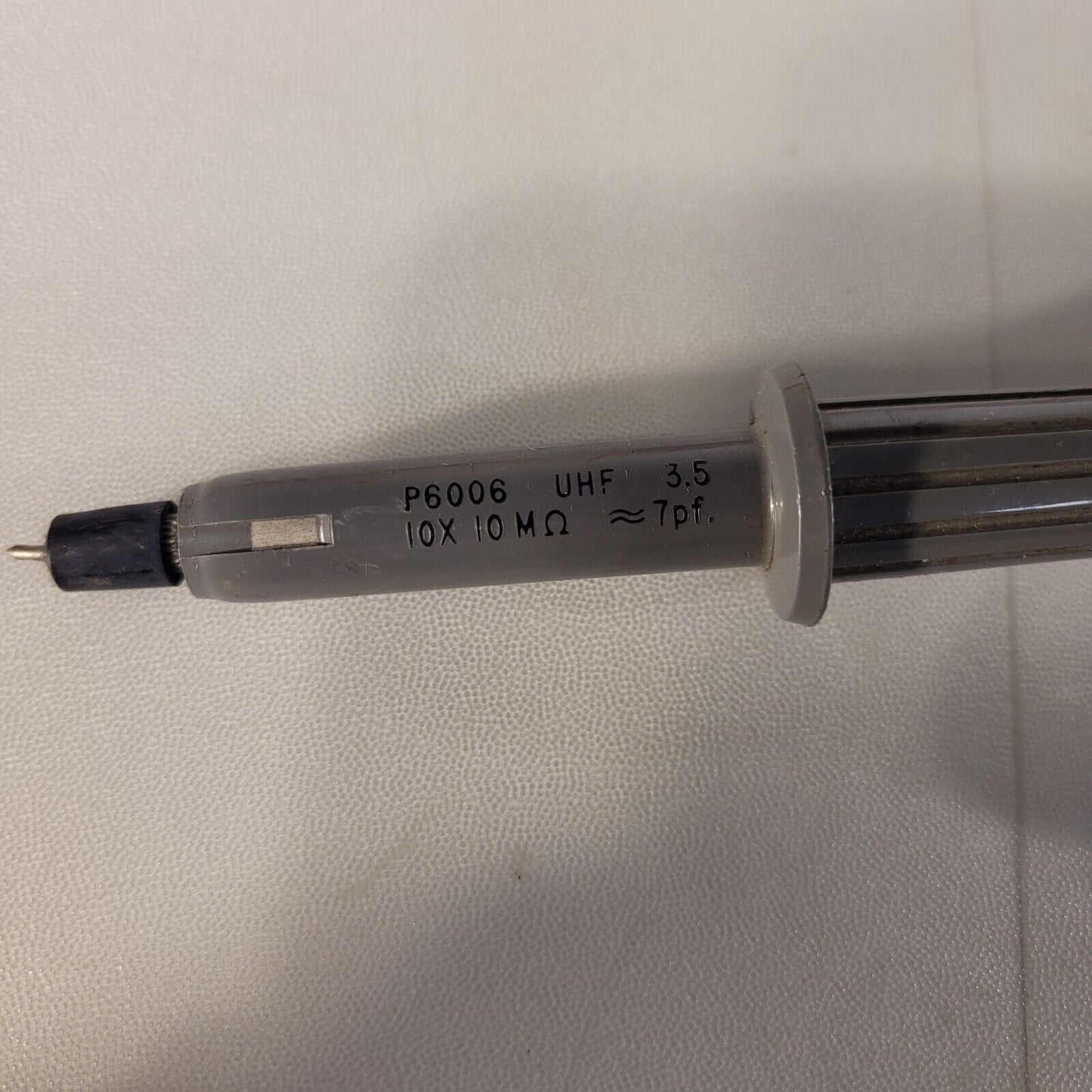 Tek Tektronix P6006 Oscilloscope Passive Probe 10x 10M Ohm 7pF UHF 3.5 Ft Long