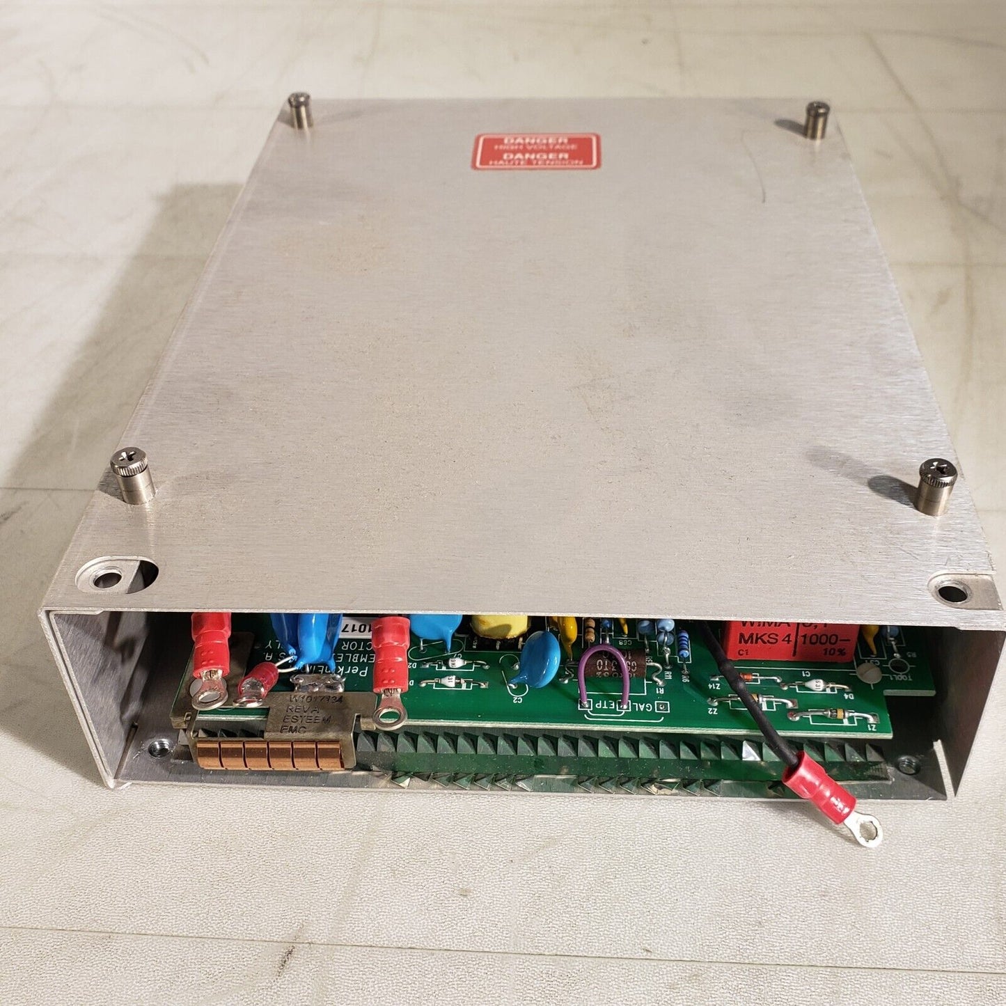 Perkin Elmer 1017142C High Voltage Power Supply Detector From Elan 9000