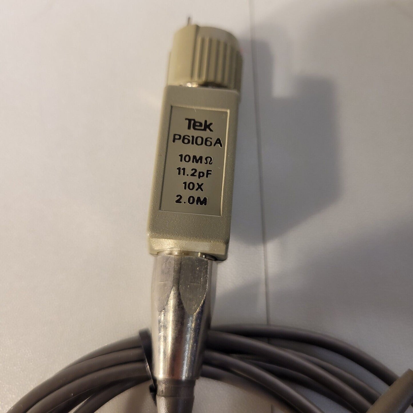 Tek Tektronix P6106A Oscilloscope Probe 10x 250MHz 10M Ohm 11.2pF w/ Accessories