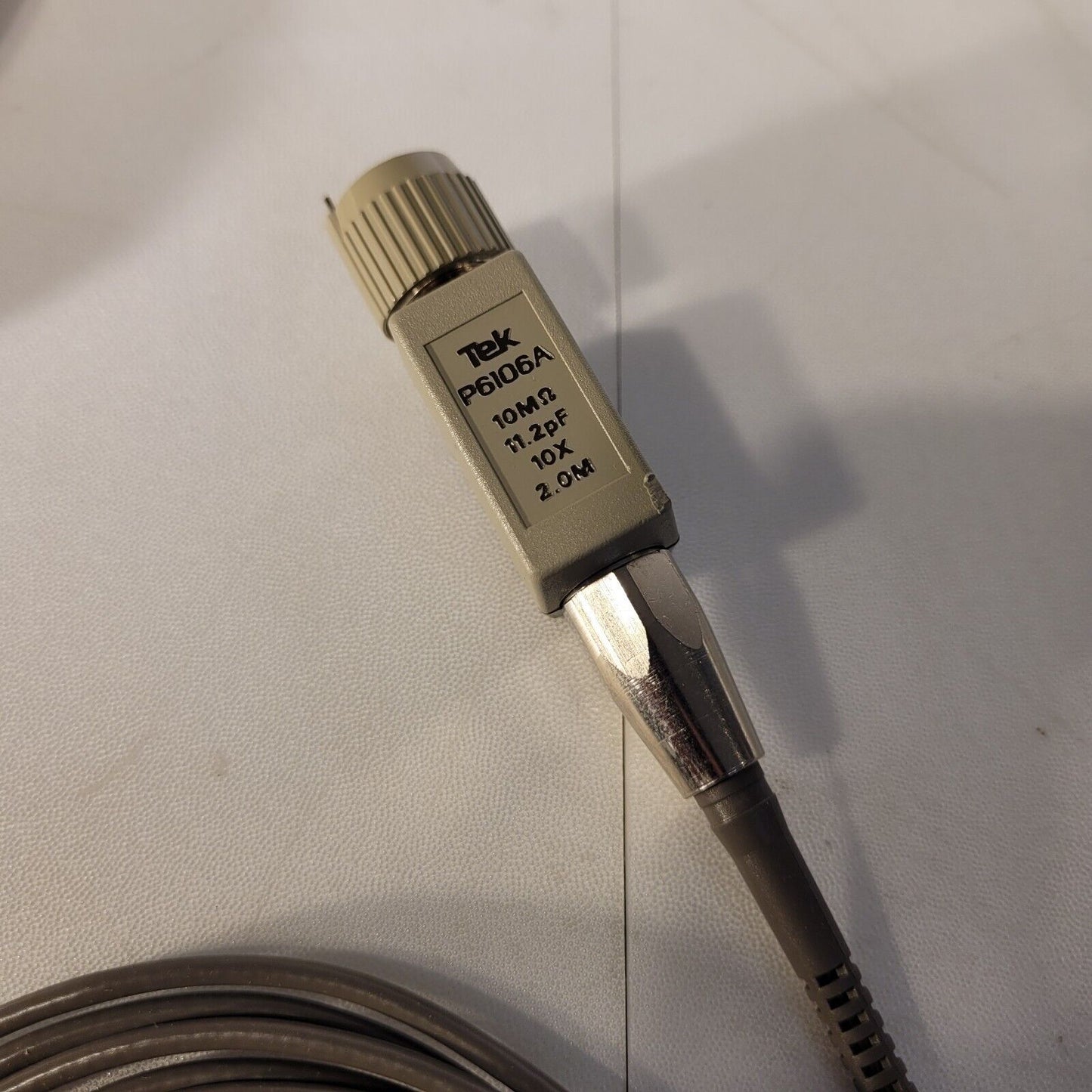 Tek Tektronix P6106 O-scope Probe And Accessories 10x 250MHz 10M Ohm 11.2pF