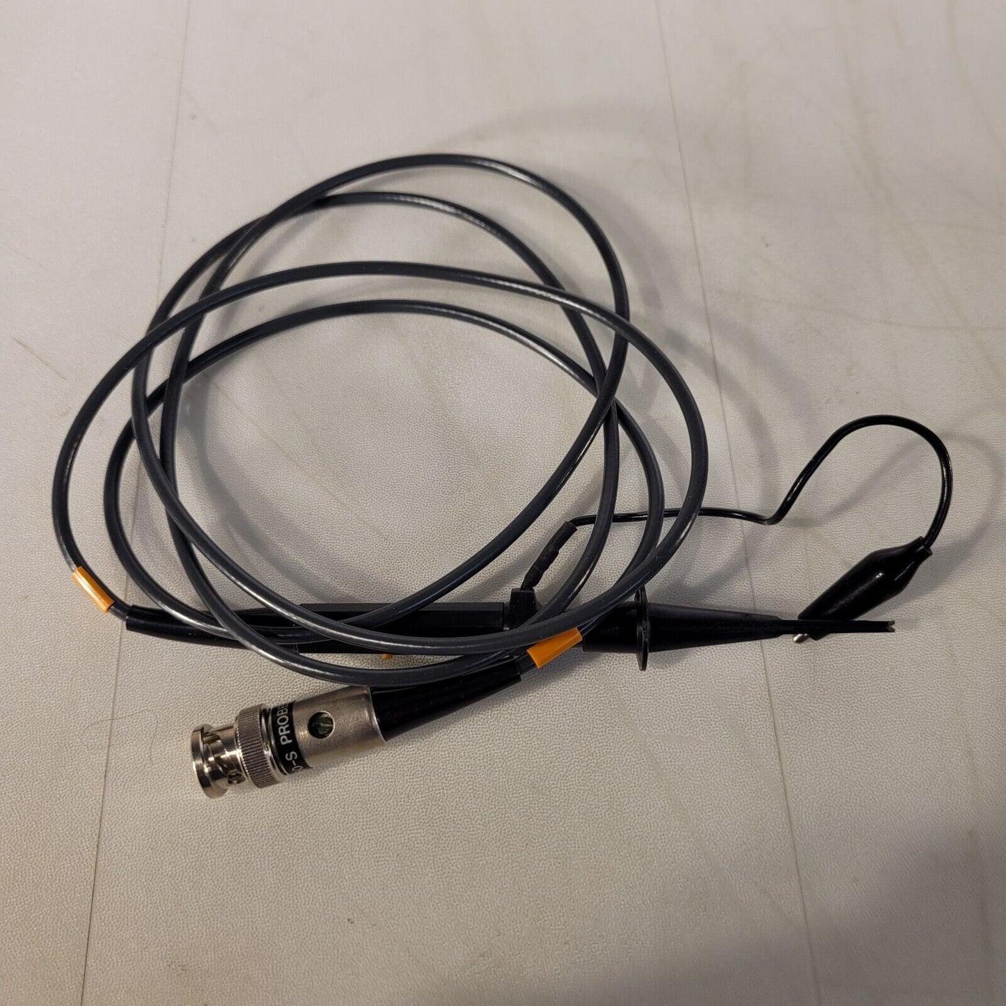 Kikusui P060-S Oscilloscope Probe 10x-1x 60MHz w/ Alligator Clip  Ground wire