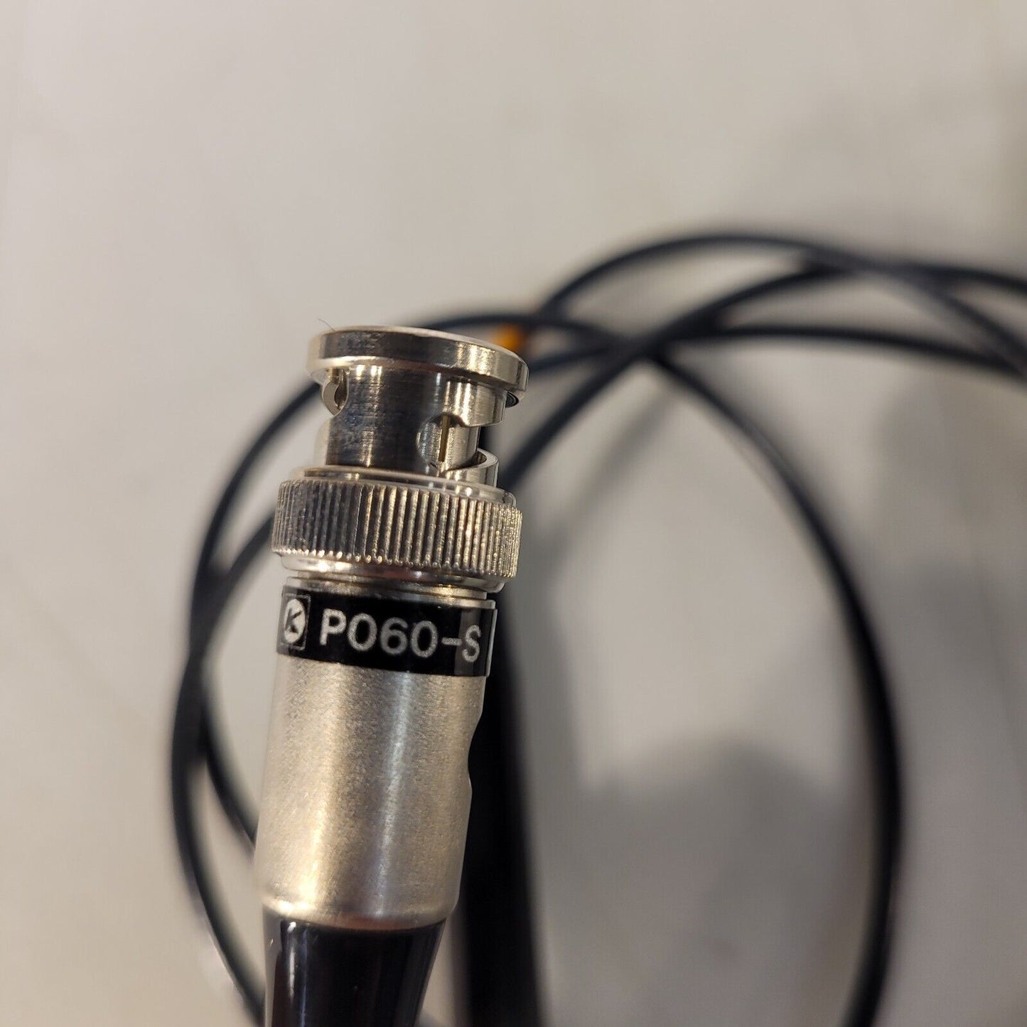 Kikusui P060-S Oscilloscope Probe 10x-1x 60MHz w/ Alligator Clip  Ground wire