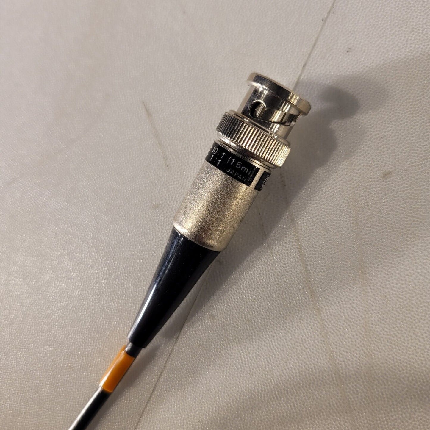 Kikusui P060-S Oscilloscope Probe 10x-1x 60MHz w/ Alligator Clip  Ground wire