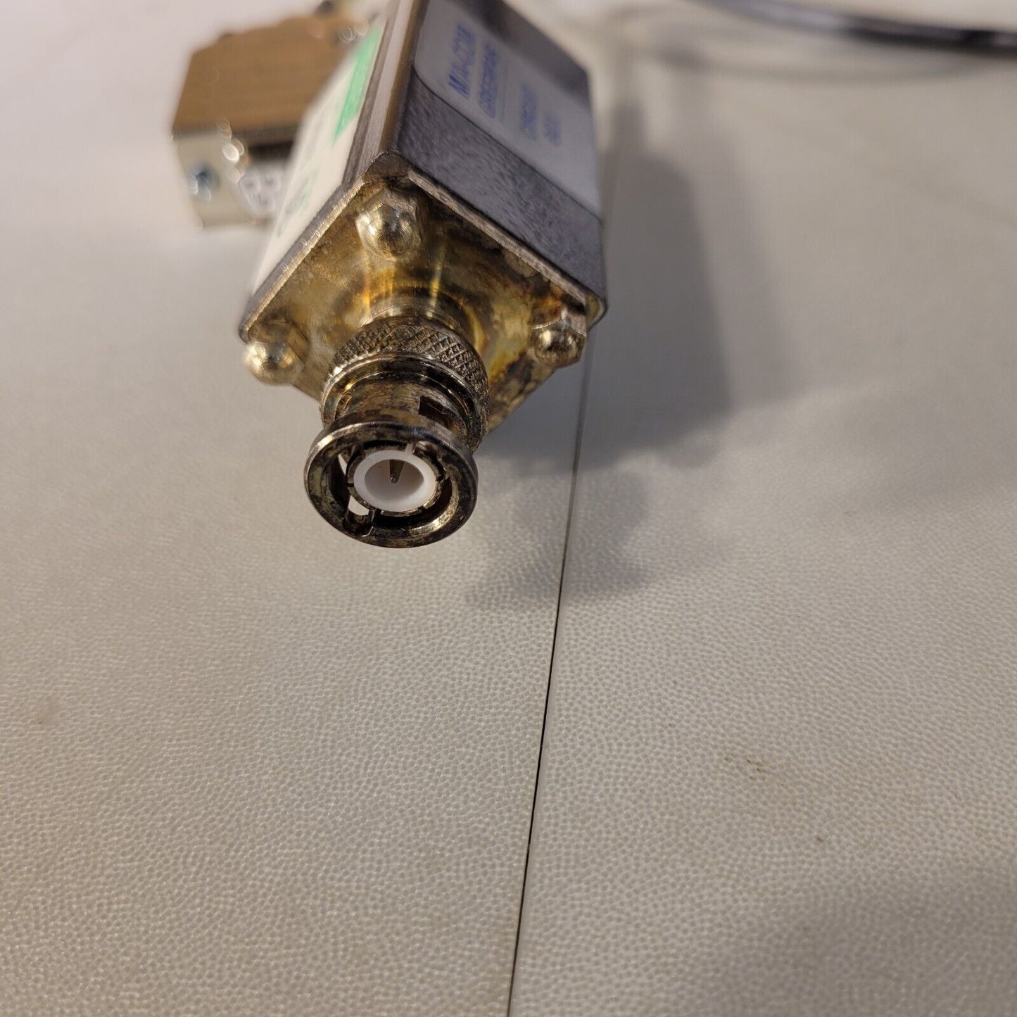 M/A-COM Greenpar Circuit Box Amplifier With BNC Connectors And DB9 Connector
