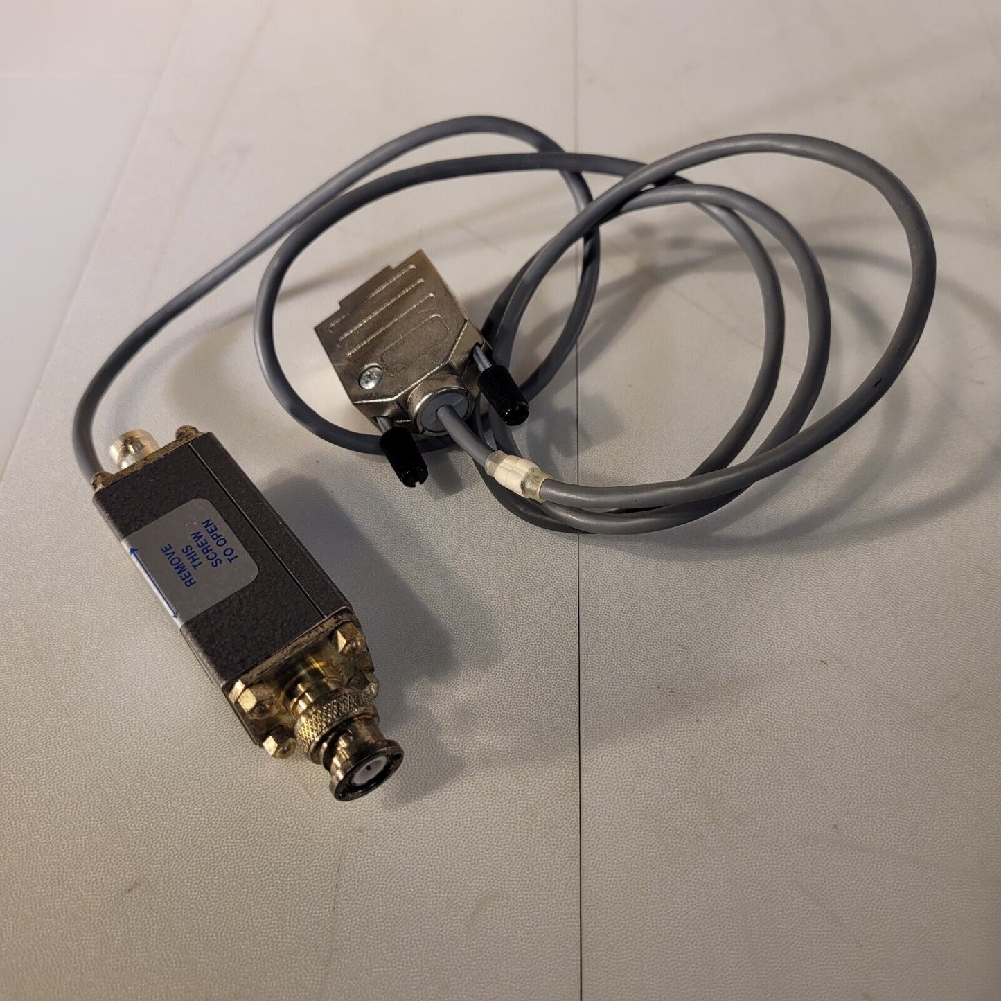 M/A-COM Greenpar Circuit Box Amplifier With BNC Connectors And DB9 Connector