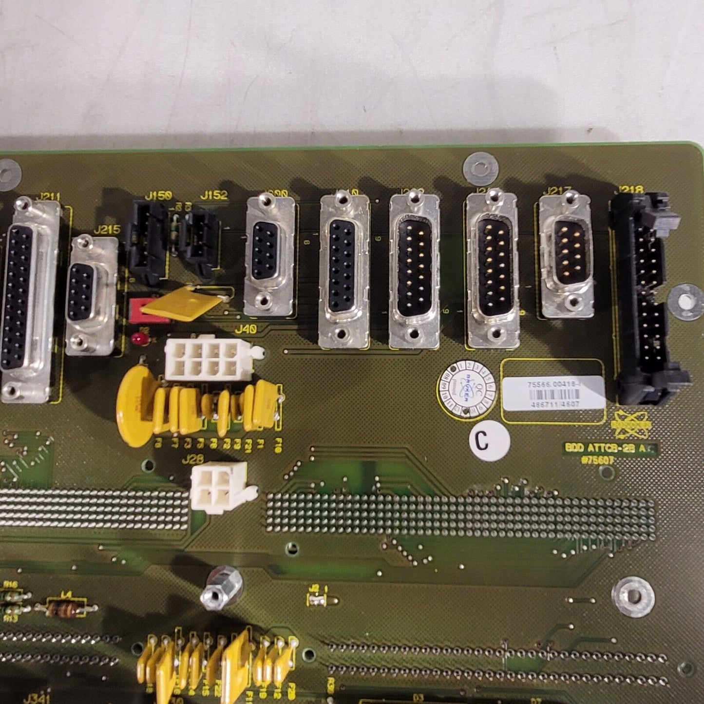 Bruker BDD ATTCB-2B A Power Assembly Distribution Board 75566.00418-i #75607