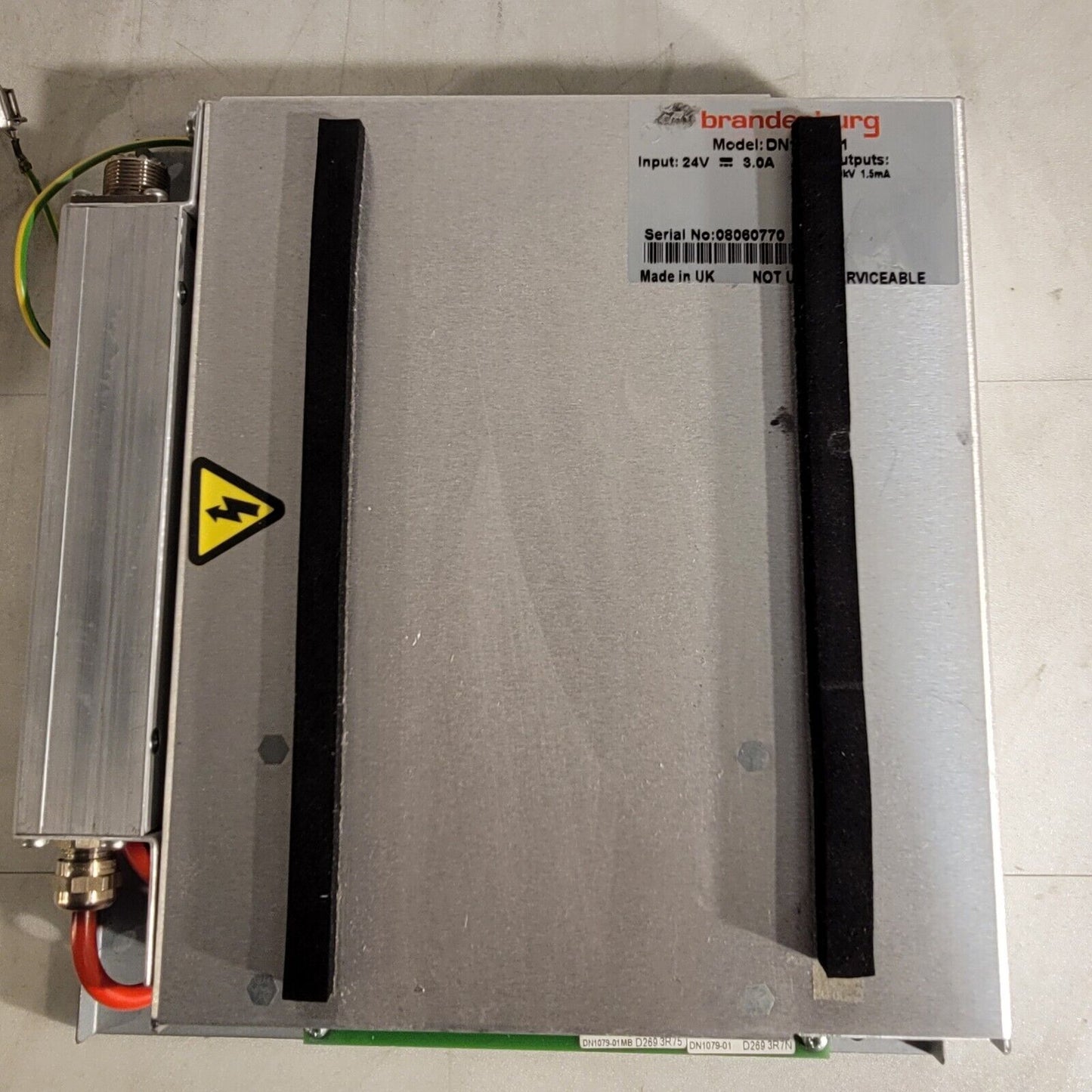 Brandenburg DN1079-01 High Voltage Power Supply 20kV 1.5mA 223766.90394