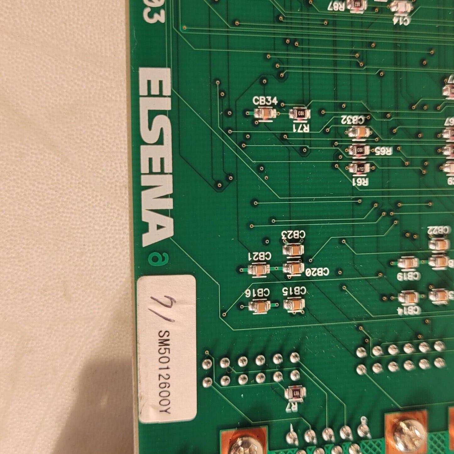 Elsena TVME1603 Control Board SM5012600Y Network Interface