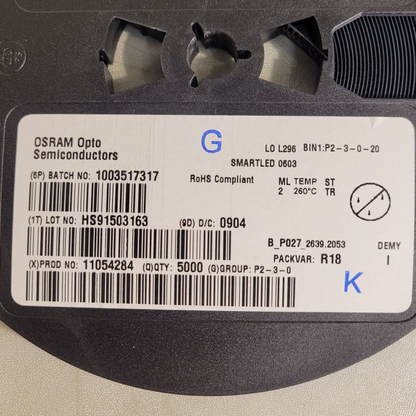 Osram Opto Semiconductors Smart LED 0603 11054284 *Price Per 10 LEDs*