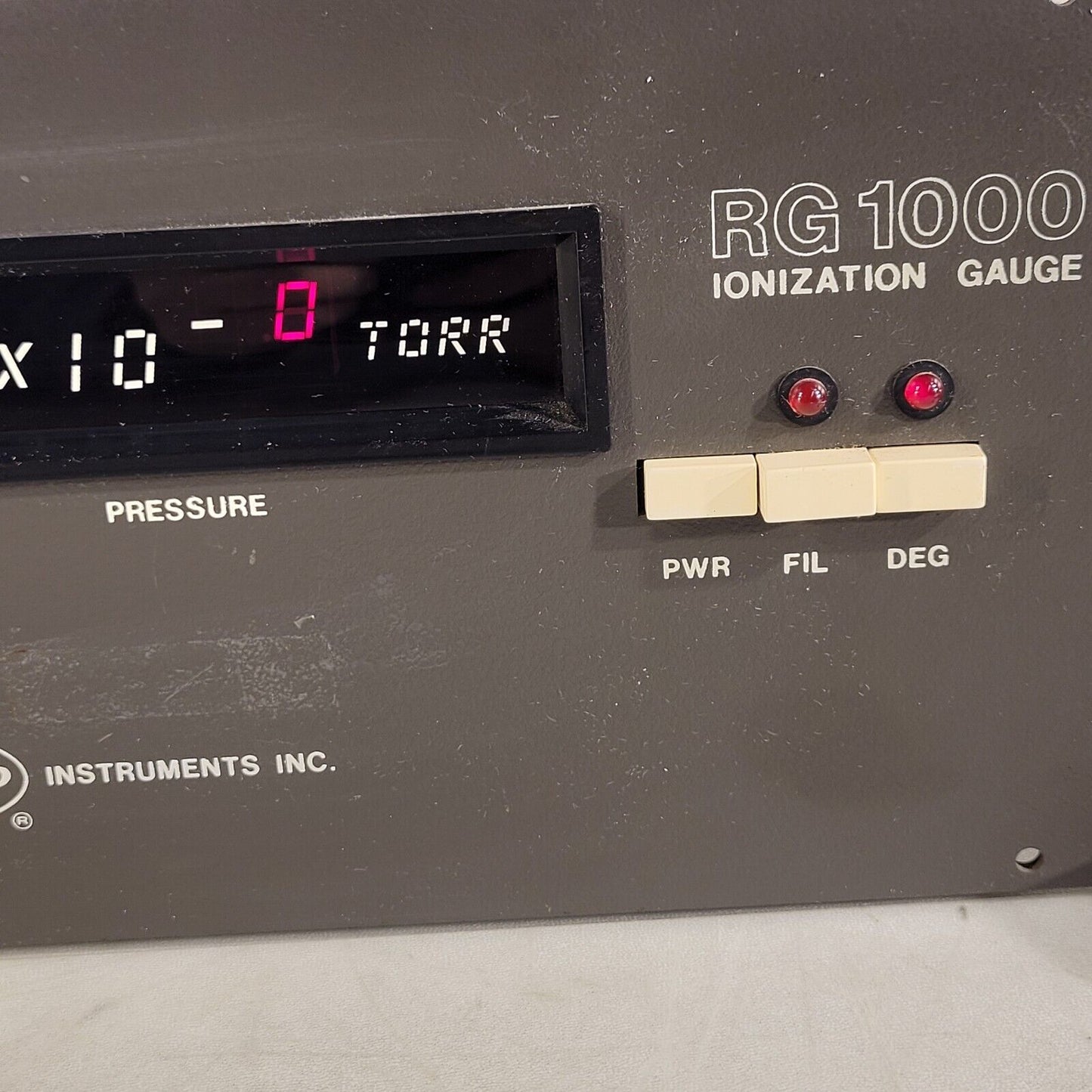 Veeco RG1000 Ionization Gauge Power Supply Controller High Vacuum