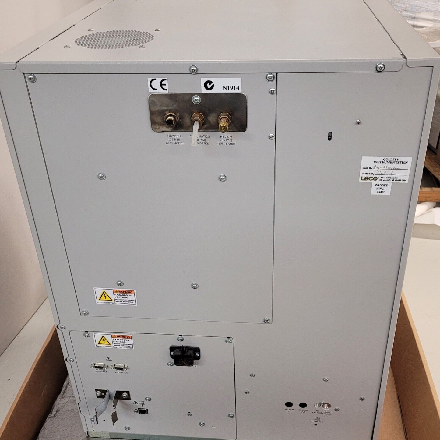 FOR PARTS Leco FP628 Elemental Determinator Element Protein Nitrogen 622-000-200