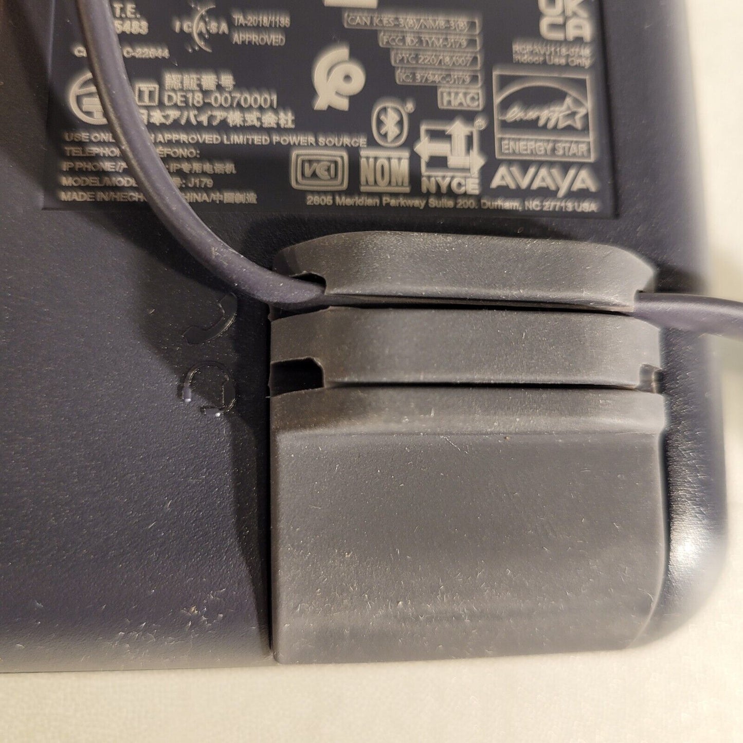 Avaya J179 Gigabit IP Phone, Admin Code Unknown - Locked Down Phone