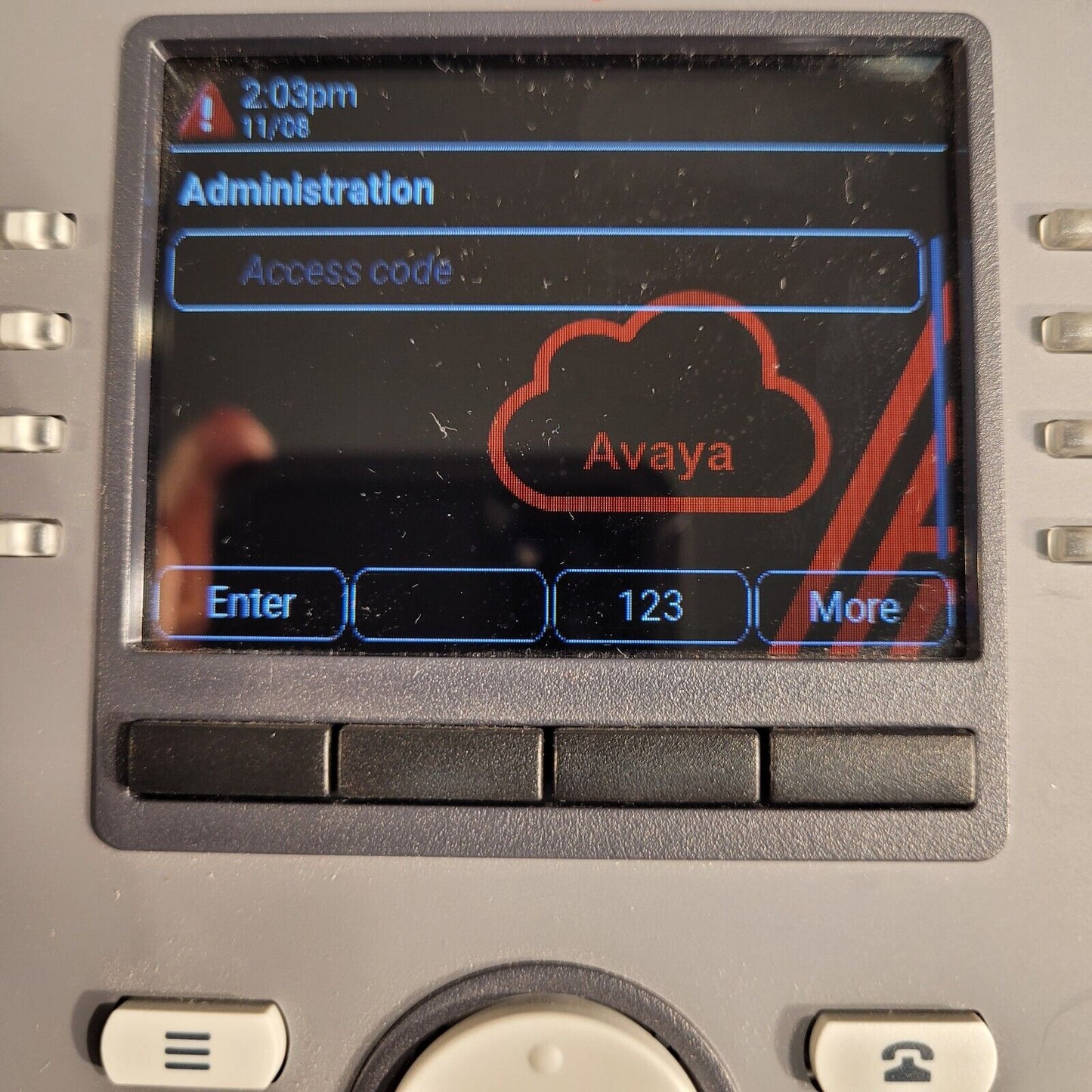 Avaya J179 Gigabit IP Phone, Admin Code Unknown - Locked Down Phone