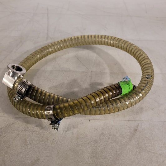 KF16 NW16 Reinforced High Vacuum Hose 3ft Length From Perkin Elmer Elan 9000