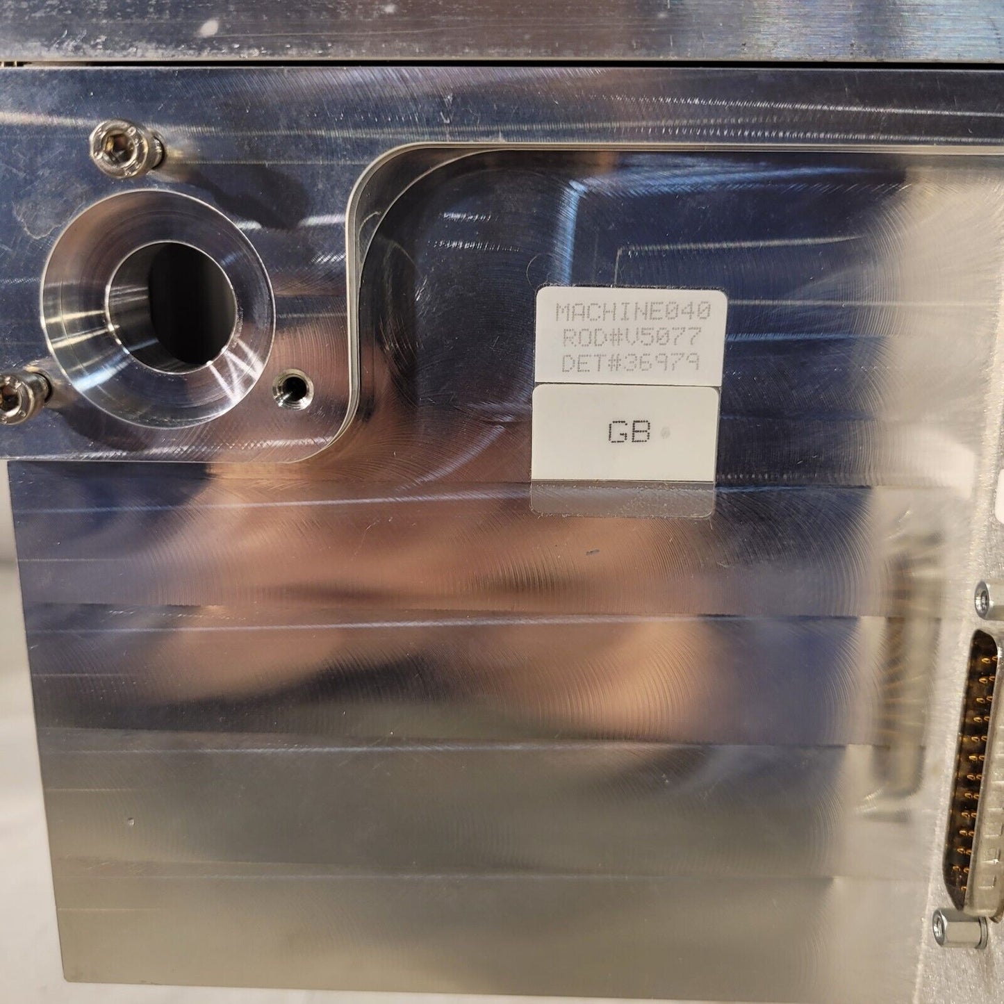 Main Chamber With Sciex 018125-B Board From Perkin Elmer Elan 9000 ICP Mass Spec