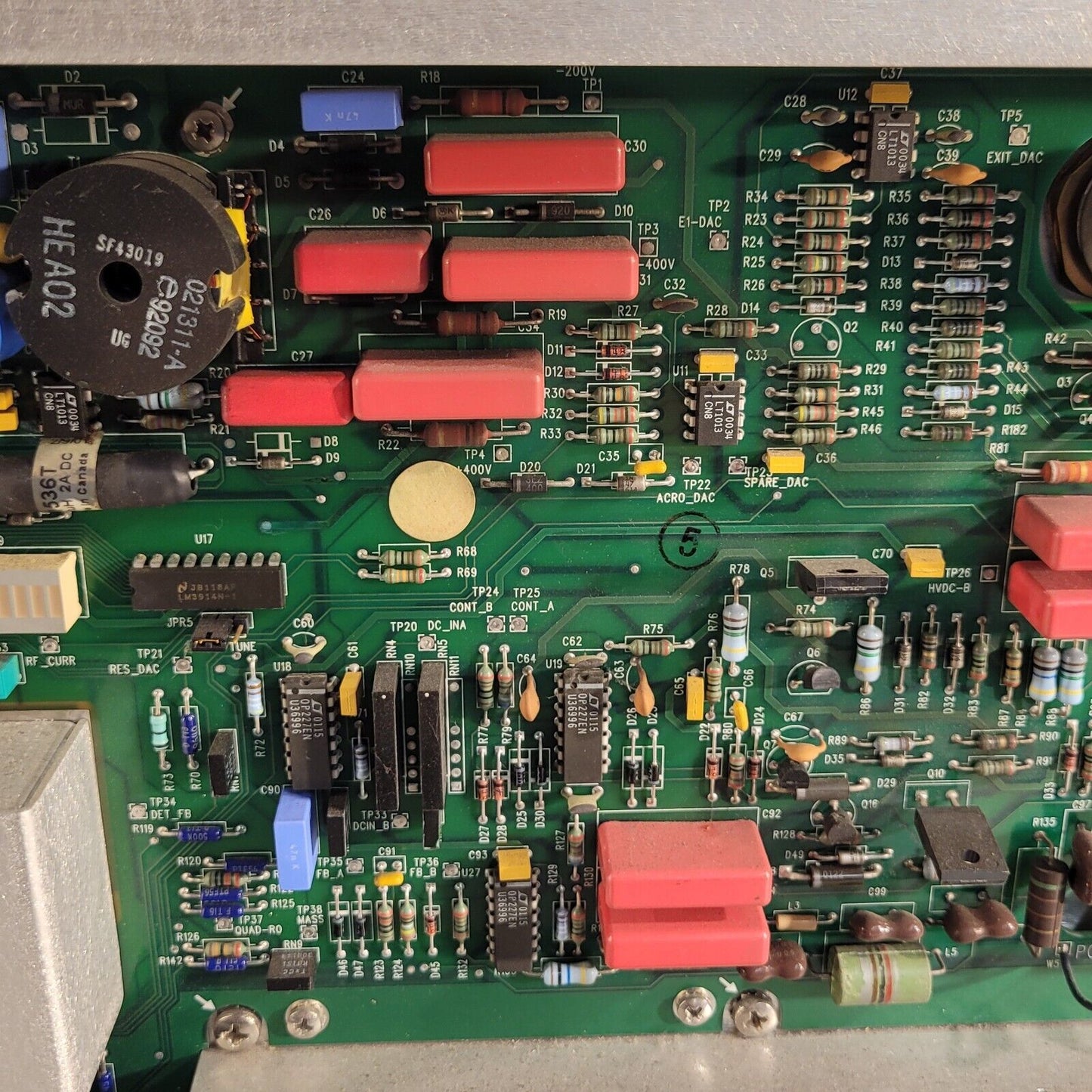 Main Chamber With Sciex 018125-B Board From Perkin Elmer Elan 9000 ICP Mass Spec