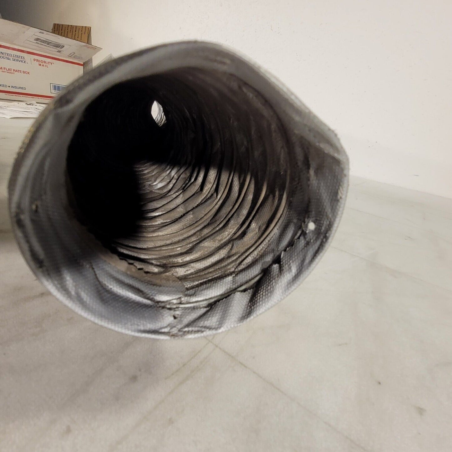 Semi rigid Ventilation Hose 2ft Length 3.5 in. Diameter