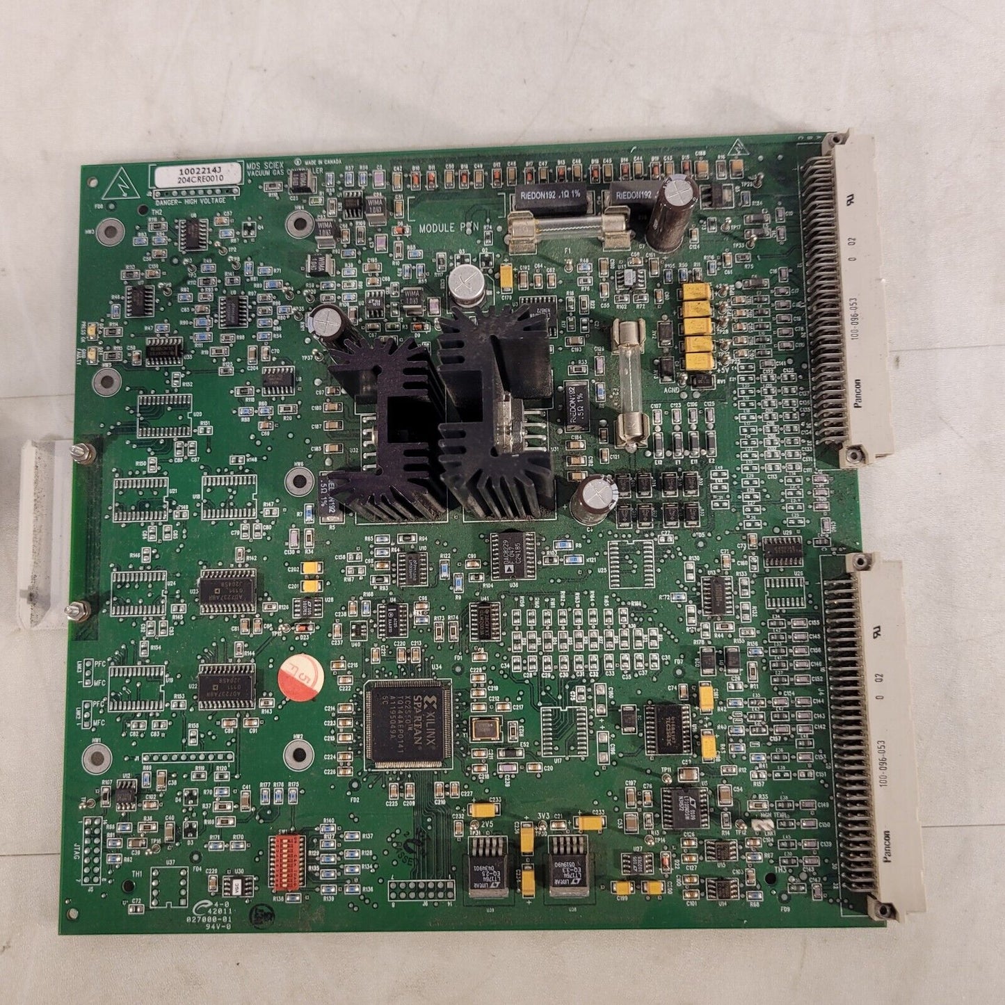 MDS Sciex 1002214J Vacuum Gas Controller Board From Perkin Elmer Elan 9000