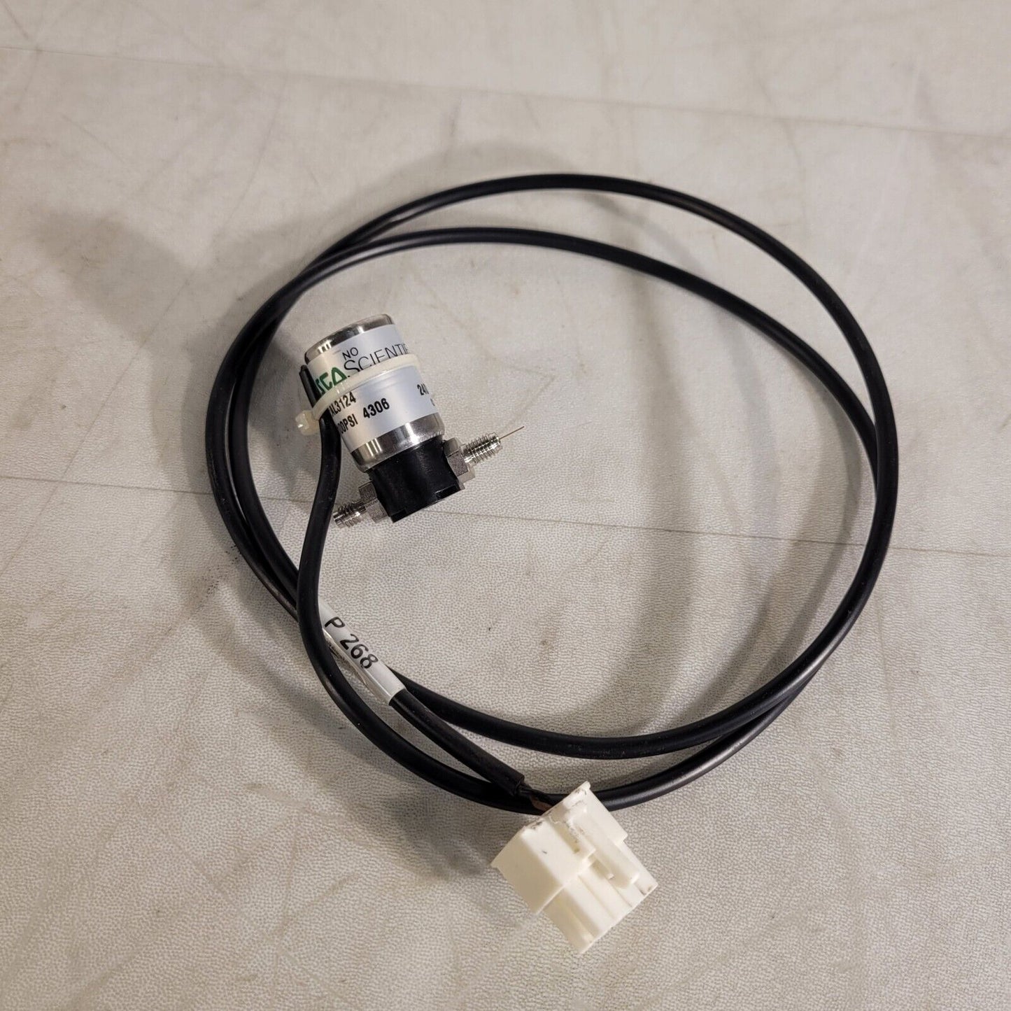 ASCO Scientific Miniature Solenoid Valve AL3124 1/16" Swagelok Fittings 100PSI