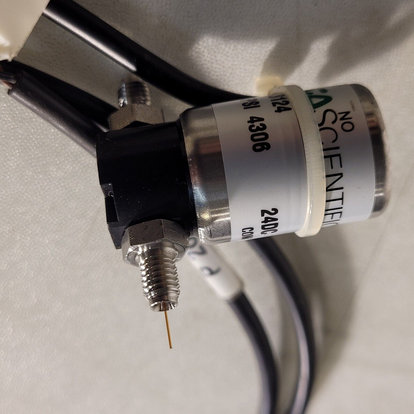 ASCO Scientific Miniature Solenoid Valve AL3124 1/16" Swagelok Fittings 100PSI