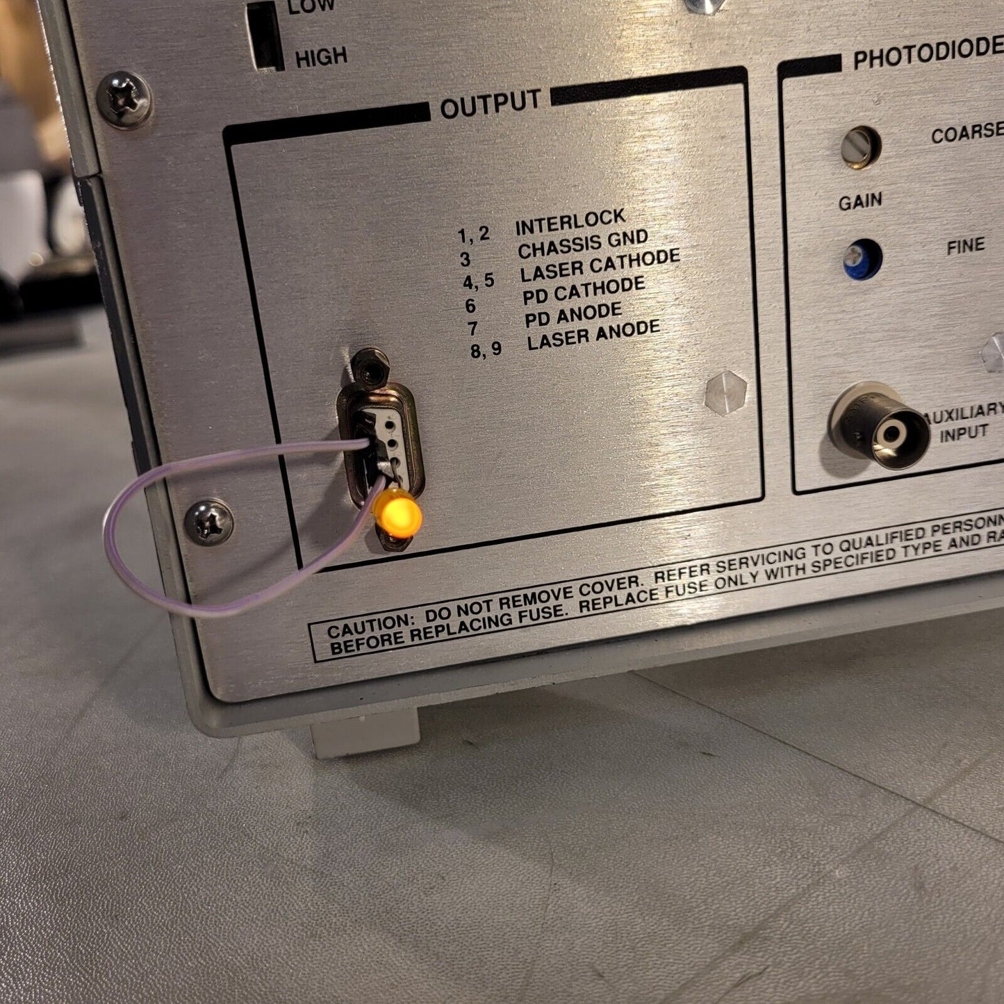 ILX Lightwave LDX-3620 Digital Ultra Low Noise Current Source Unit TESTED WORKS