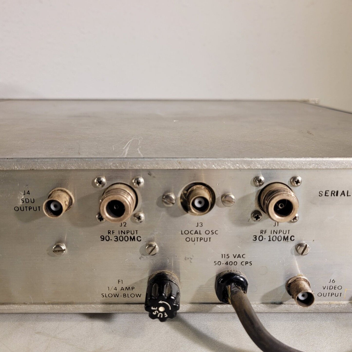 Astro Communication Labratory SR-202 VHF Receiver MC Tuner