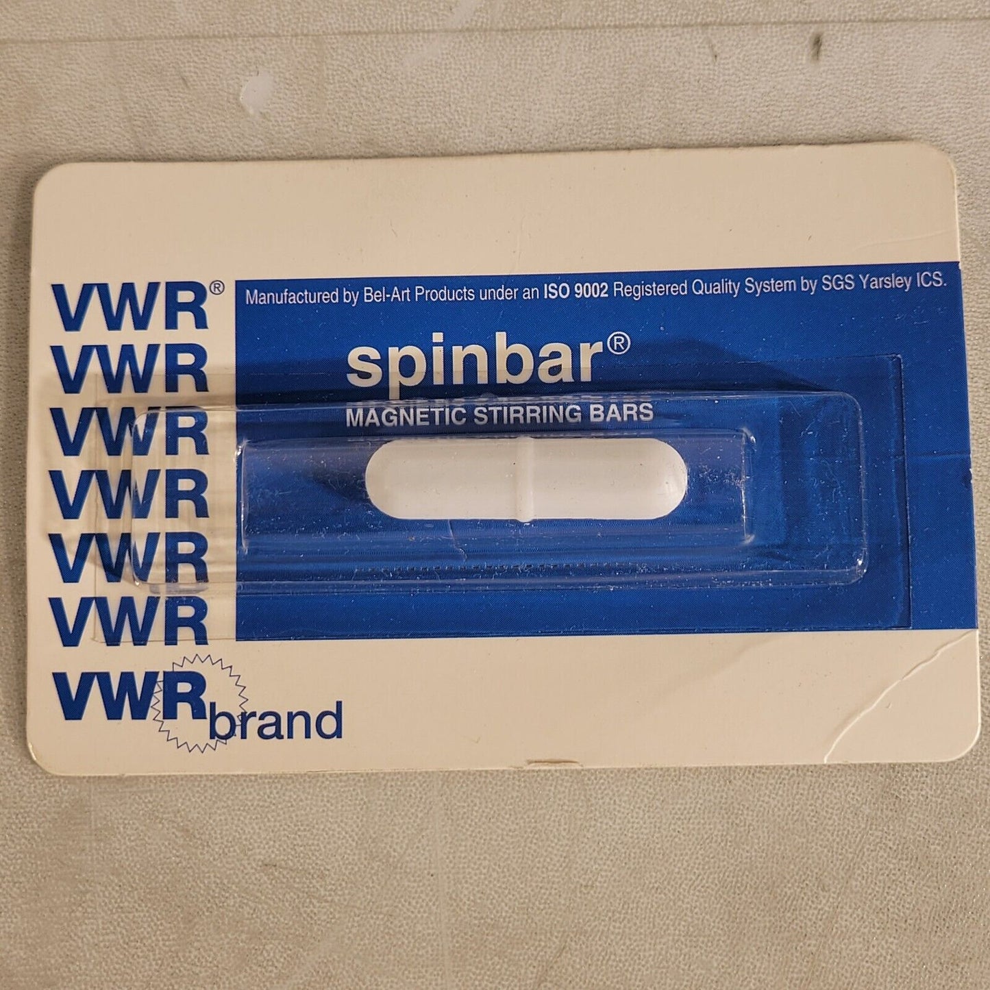VWR 58948-251 Magnetic Spinbar Stirring Bar Octagonal 1-1/2" X 3/8" PTFE Coated