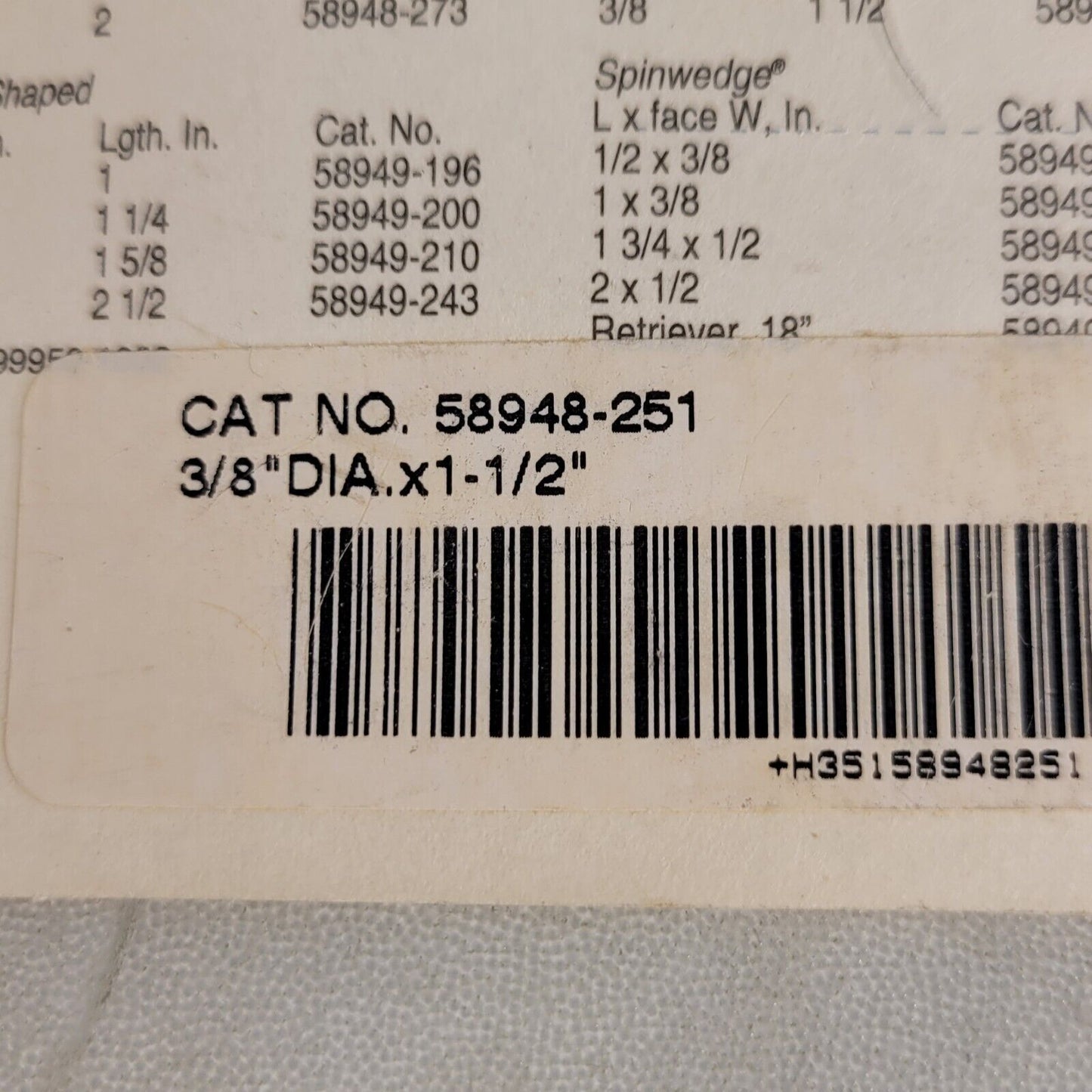 VWR 58948-251 Magnetic Spinbar Stirring Bar Octagonal 1-1/2" X 3/8" PTFE Coated